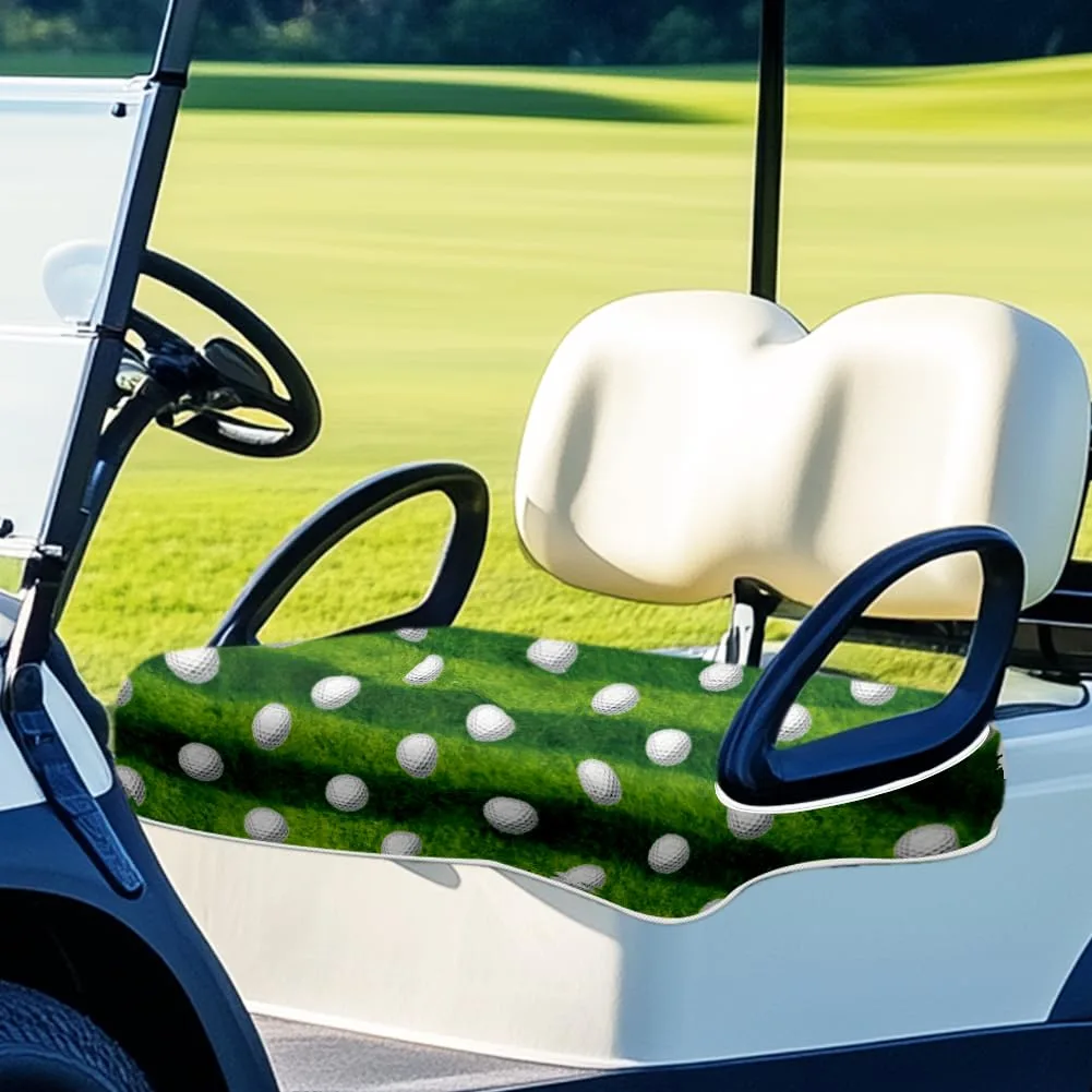 ORIGACH Golf Cart Seat Cover, Golf Ball Turf Pattern image 4