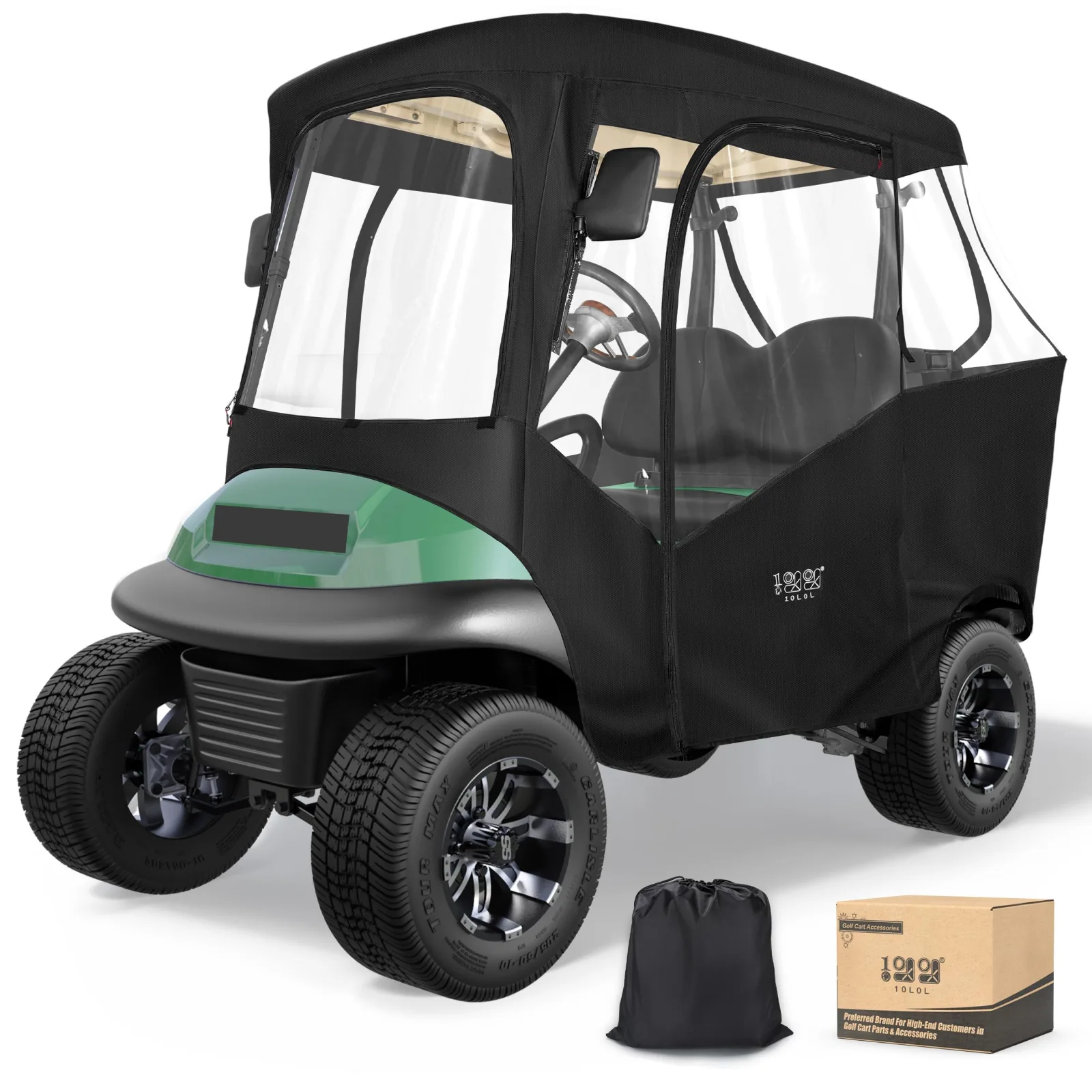 10L0L Golf Cart Enclosure for Club Car DS and Precedent