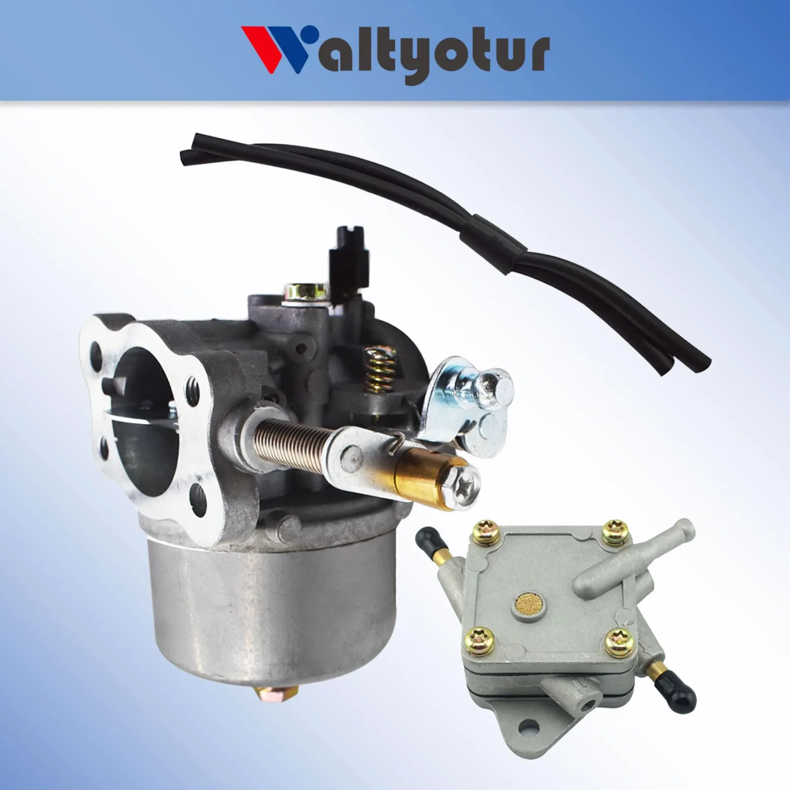 waltyotur E-Z-GO Carburetor and Fuel Pump 1-1934197-187473 image 4