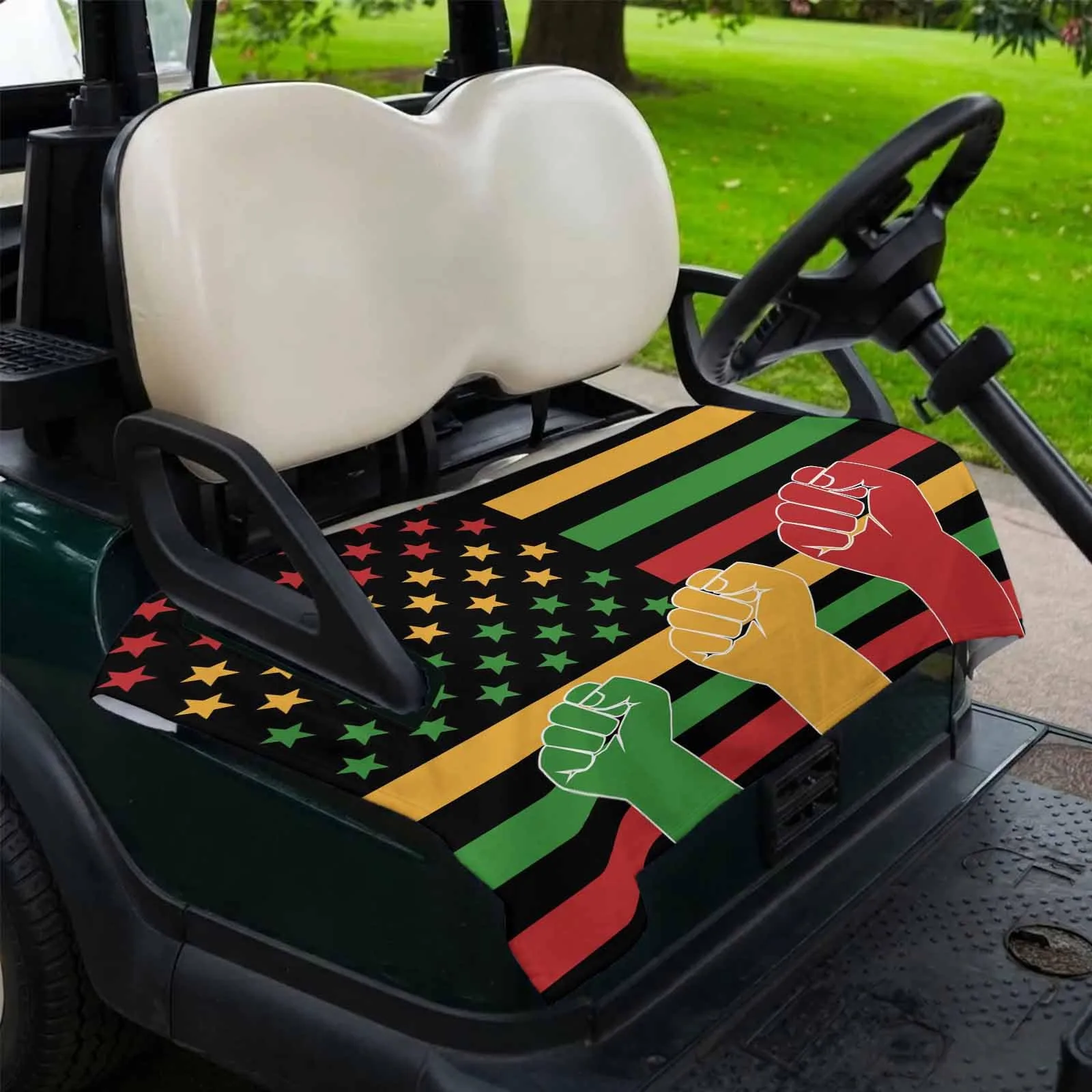 DecorLovee Golf Cart Seat Cover for 2-Seater Carts image 2
