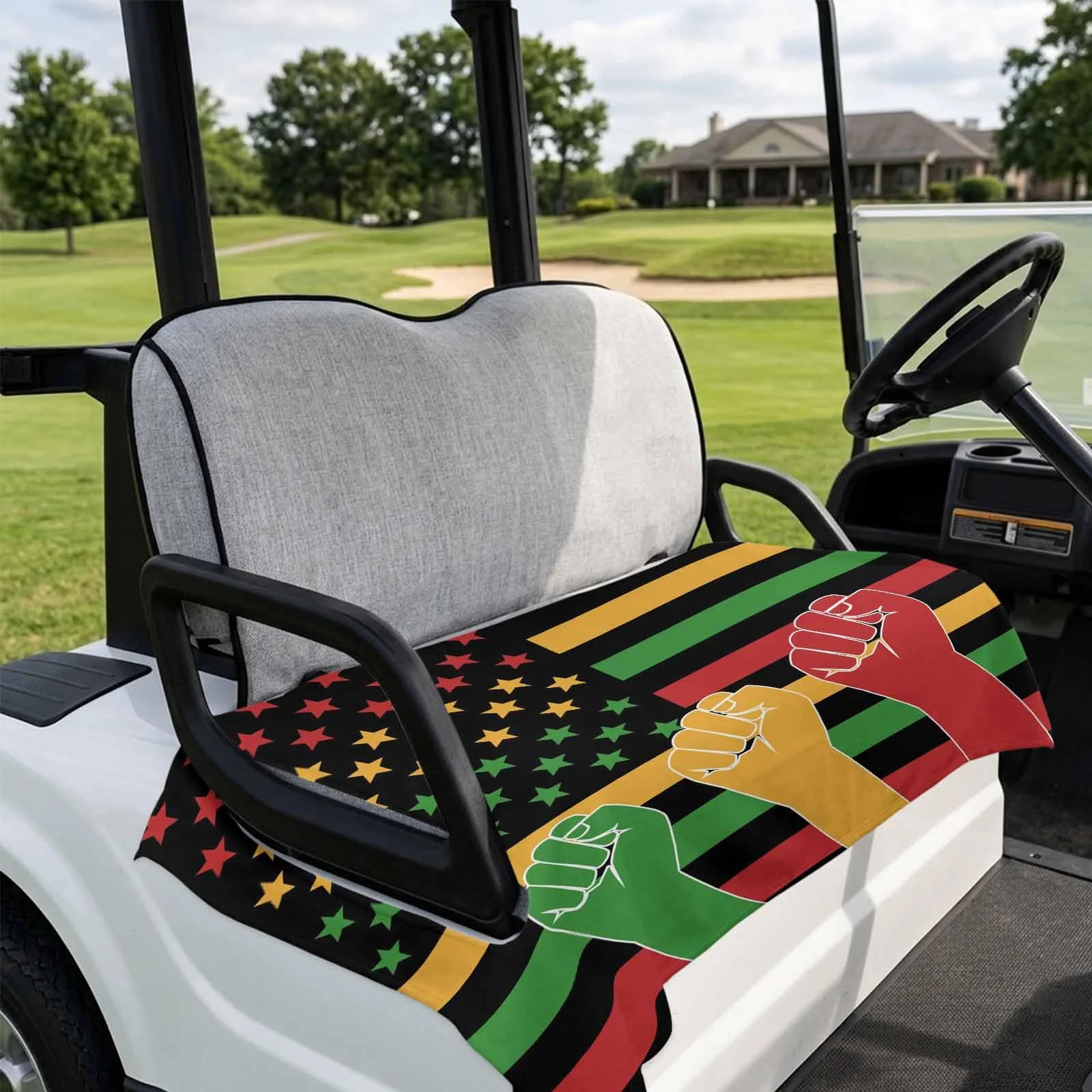 DecorLovee Golf Cart Seat Cover for 2-Seater Carts image 4