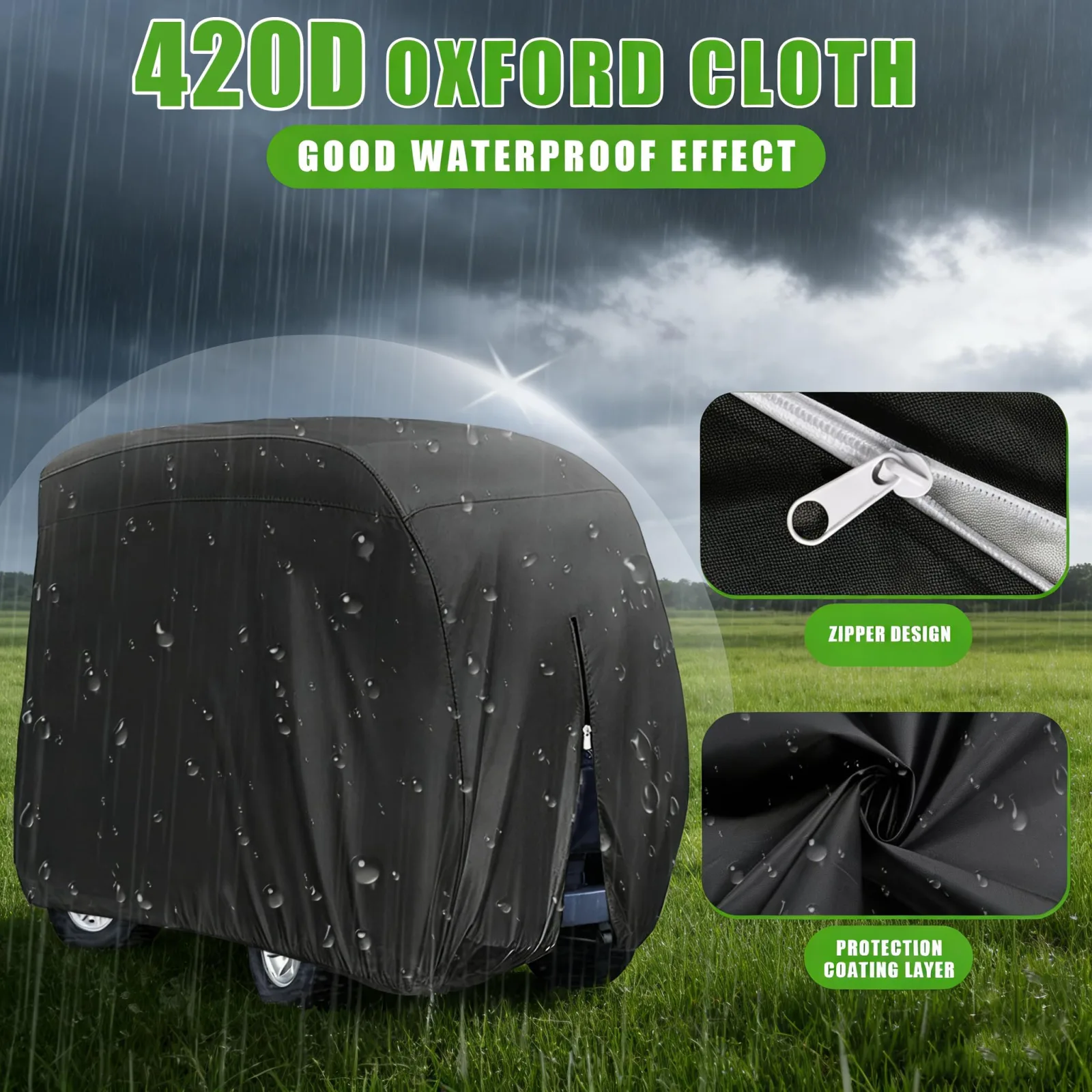 UFDTHCJH Cover for E-Z-GO Express S4 Lifted Gas 2025-2026 image 3