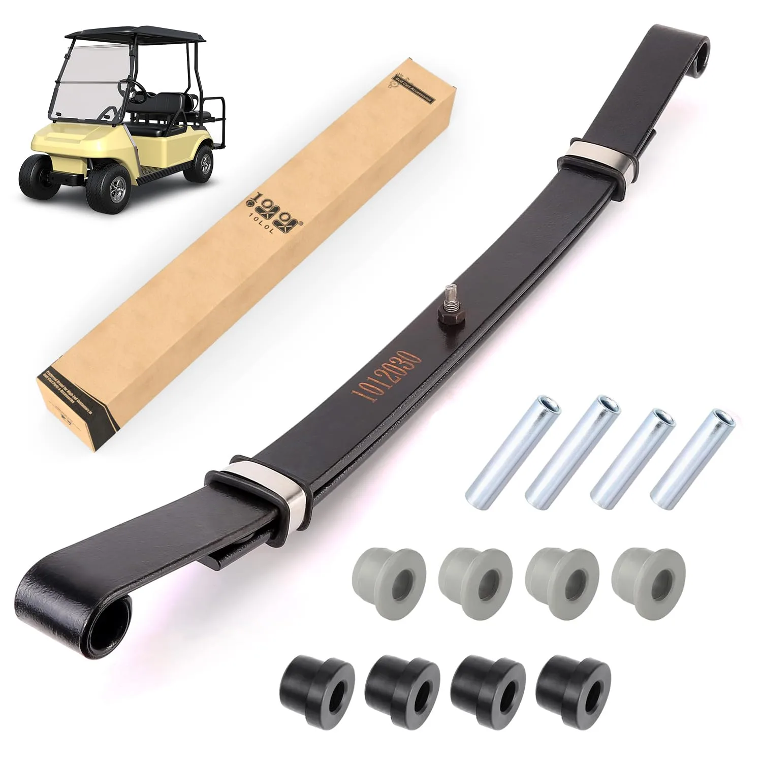10L0L Heavy-Duty Front Leaf Spring Kit for Club Car