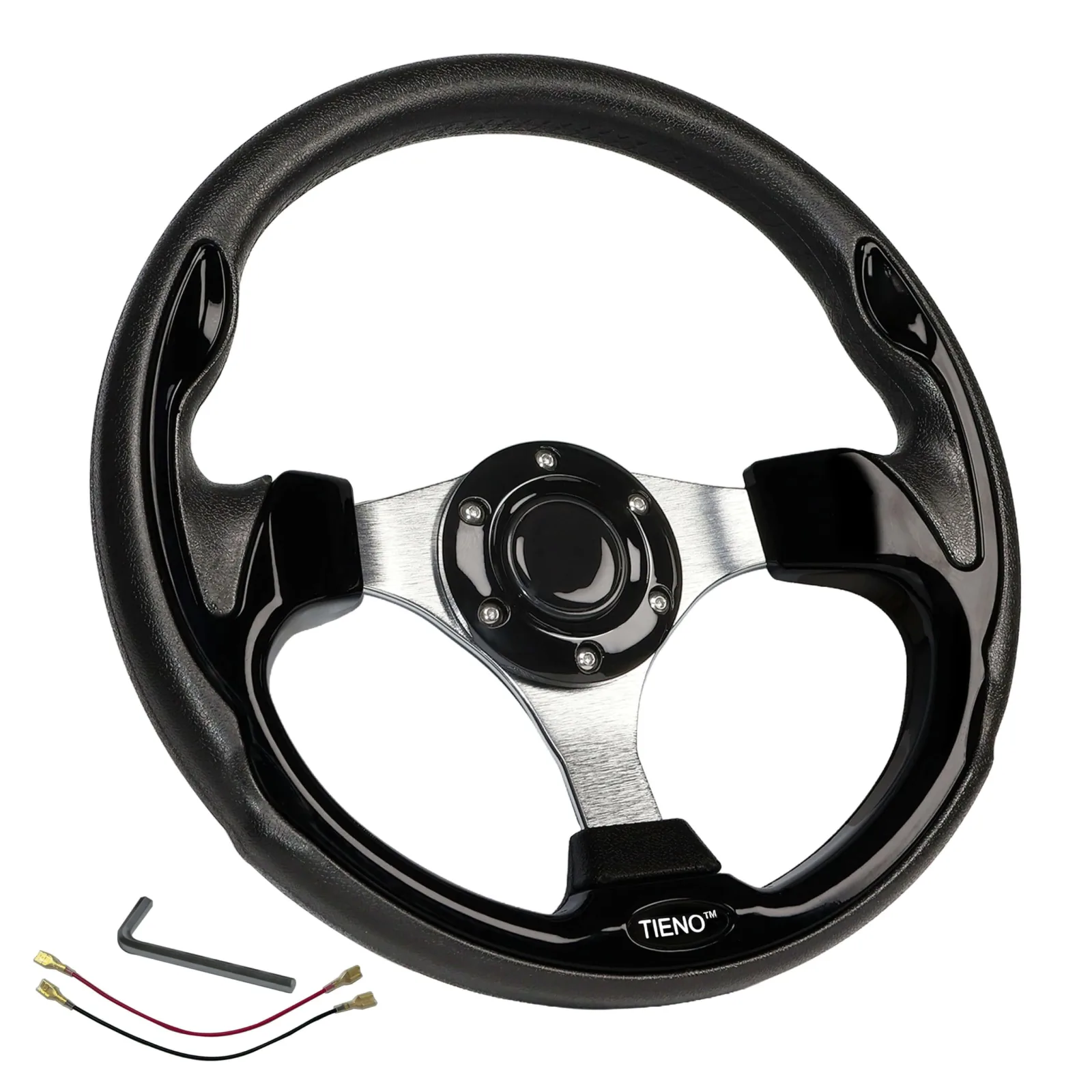 TIENO T6U-SW 12.5-Inch Golf Cart Steering Wheel