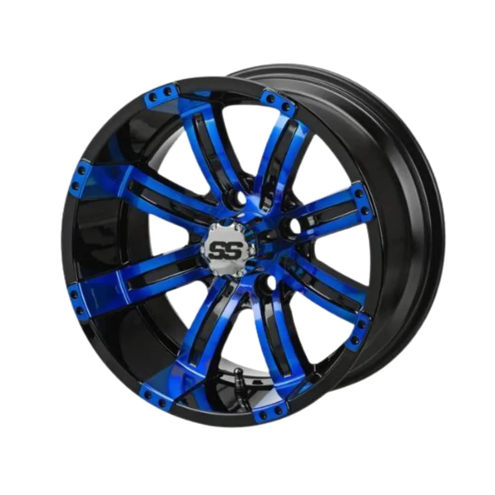 REVENGE Casino Cross 12-Inch Golf Cart Wheel & Tire Set image 3