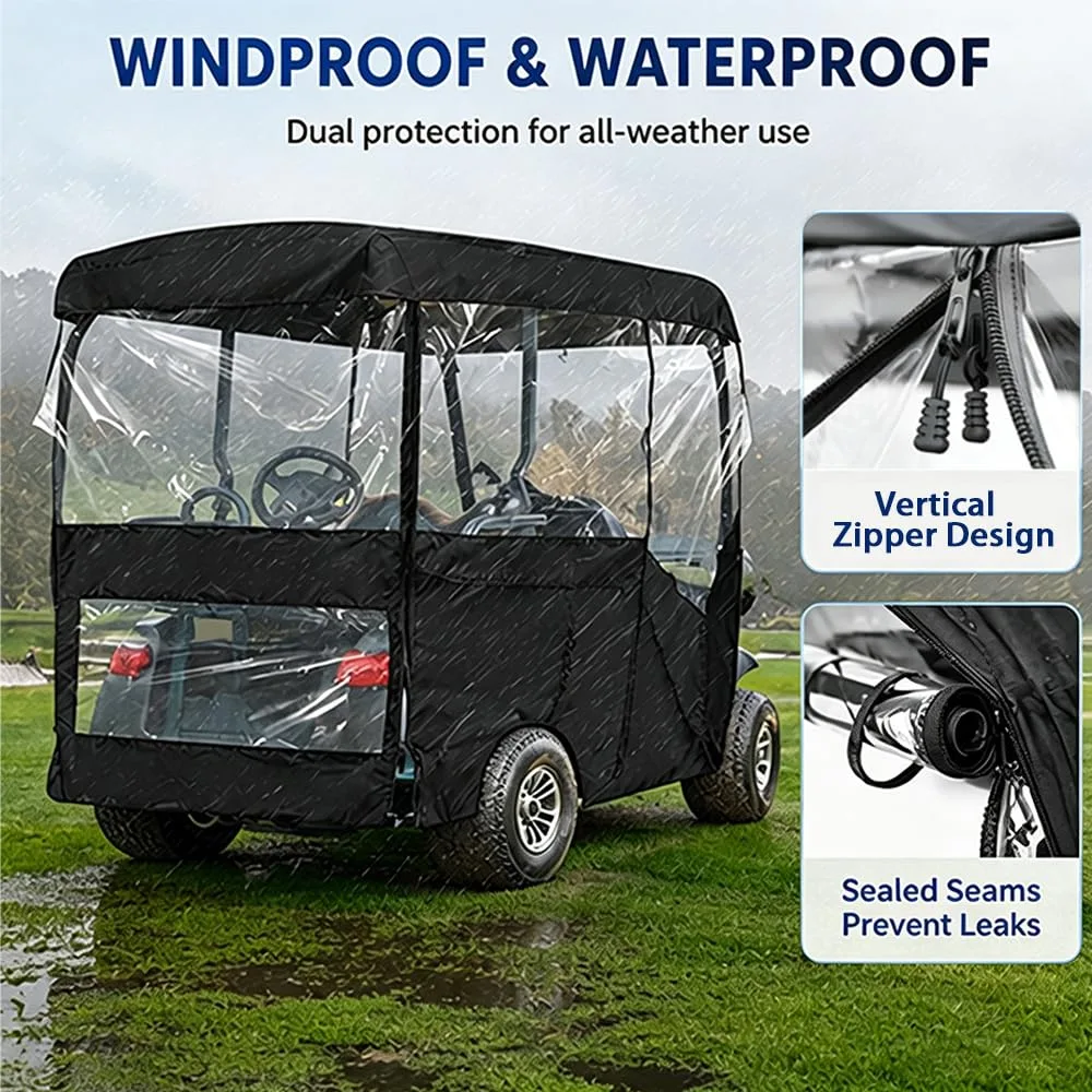 JSLYF Golf Cart Enclosure for E-Z-GO Valor image 4