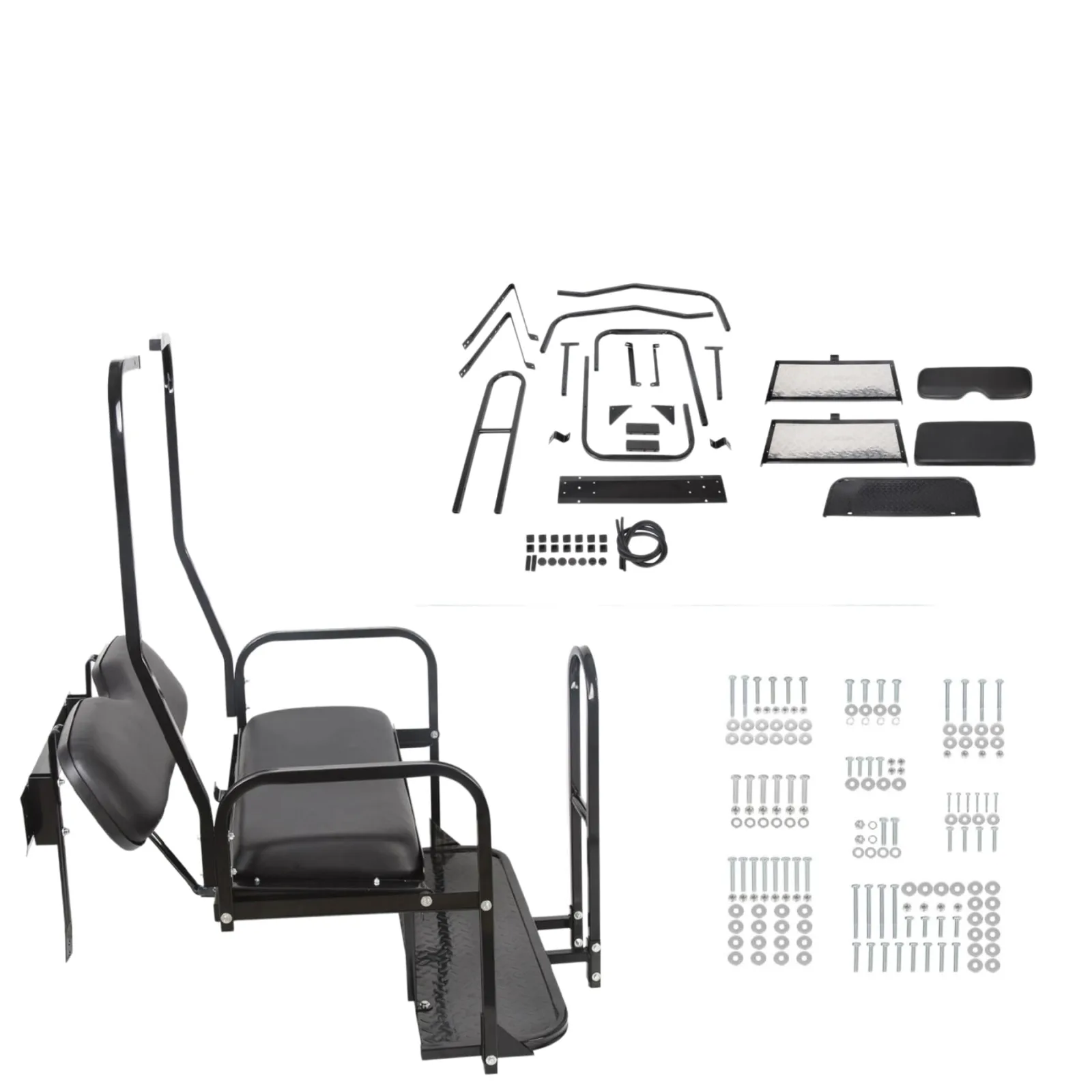 Kerthino TA0224 Rear Flip Seat Kit for Club Car DS image 2