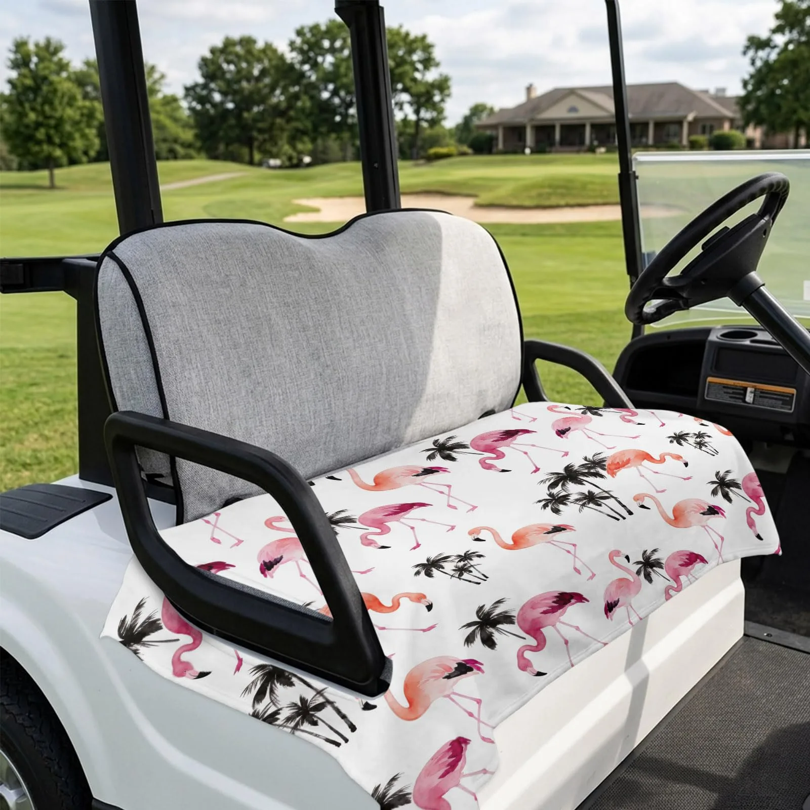 DecorLovee Golf Cart Seat Cover, 51 x 31 in image 4