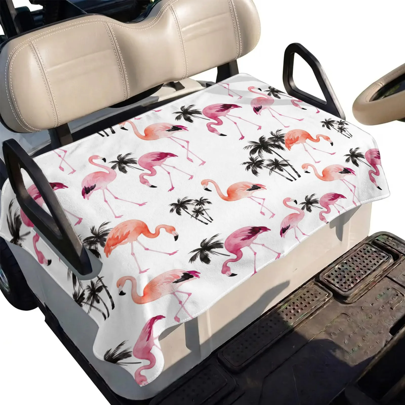 DecorLovee Golf Cart Seat Cover, 51 x 31 in