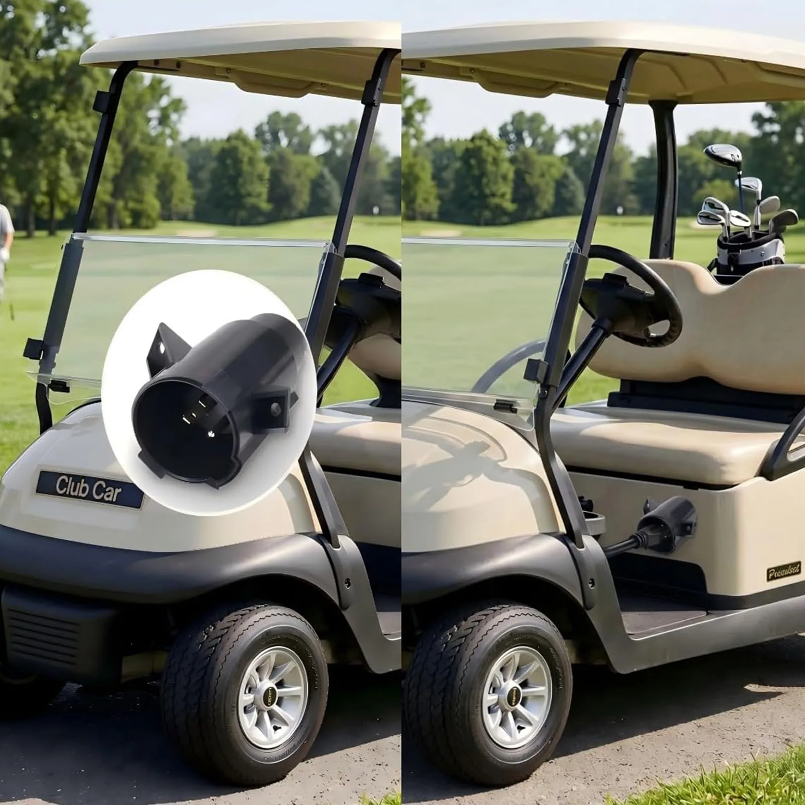 KarlKers Charging Port Adapter for Club Car Precedent image 3