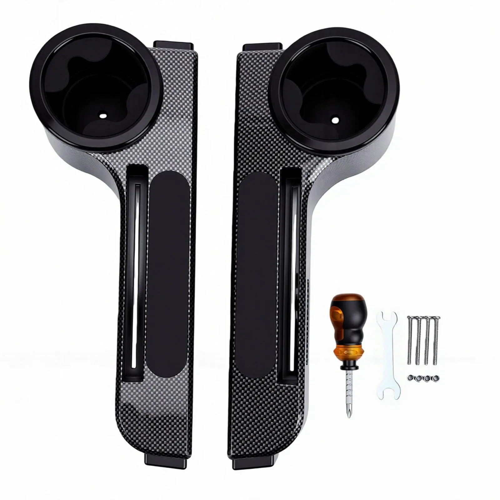 E-Z-GO Rear Seat Armrest Set with Cup Holders