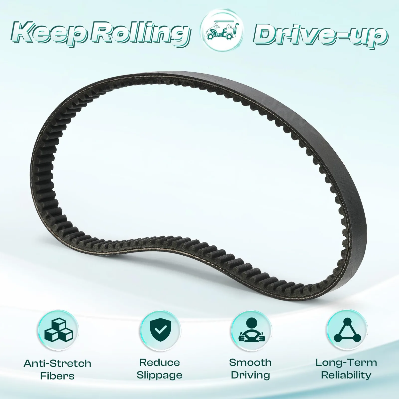 DRIVE UP Drive Belt DU00093 for Club Car DS and Precedent image 2