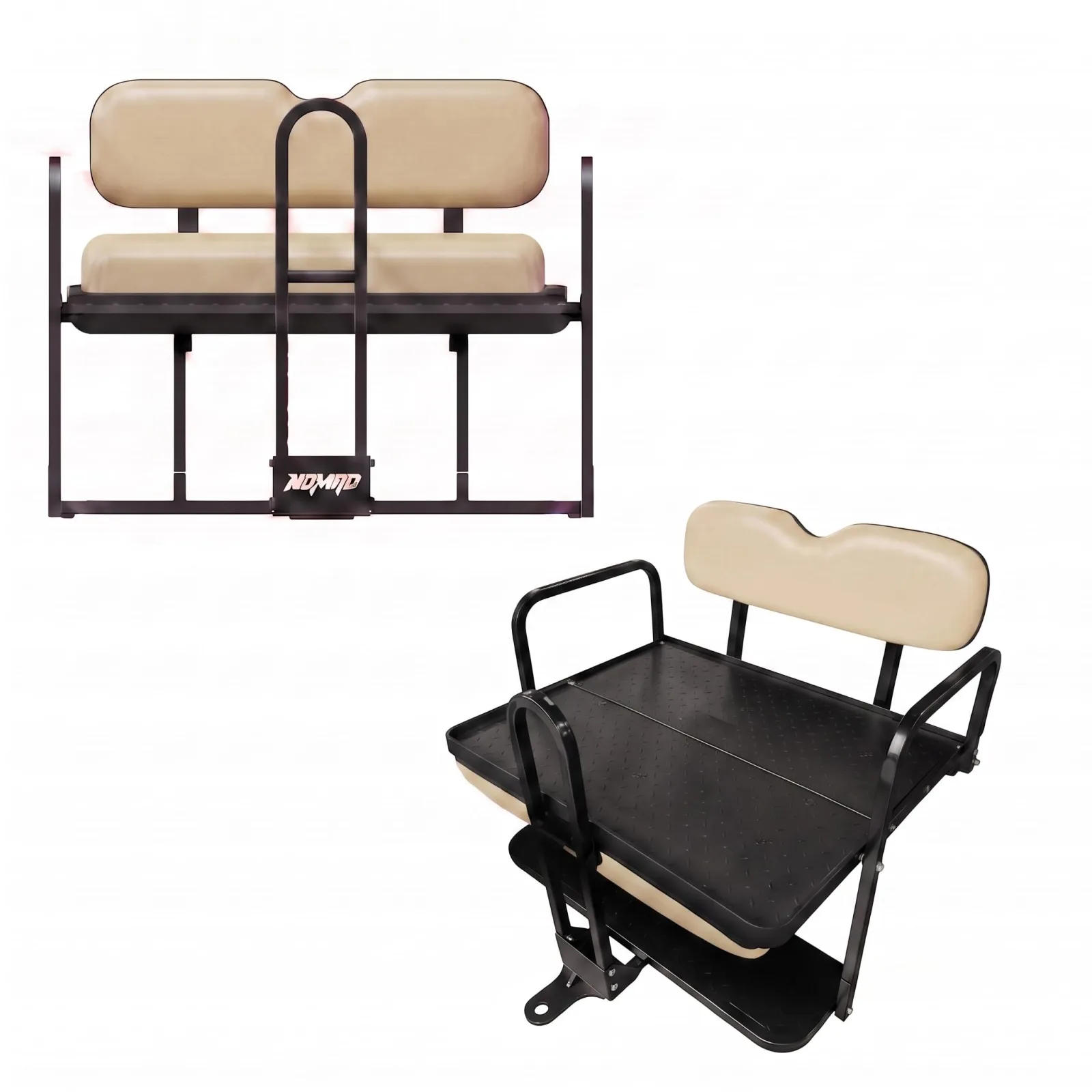 Hardcore Parts Rear Flip Seat Kit for Club Car Precedent