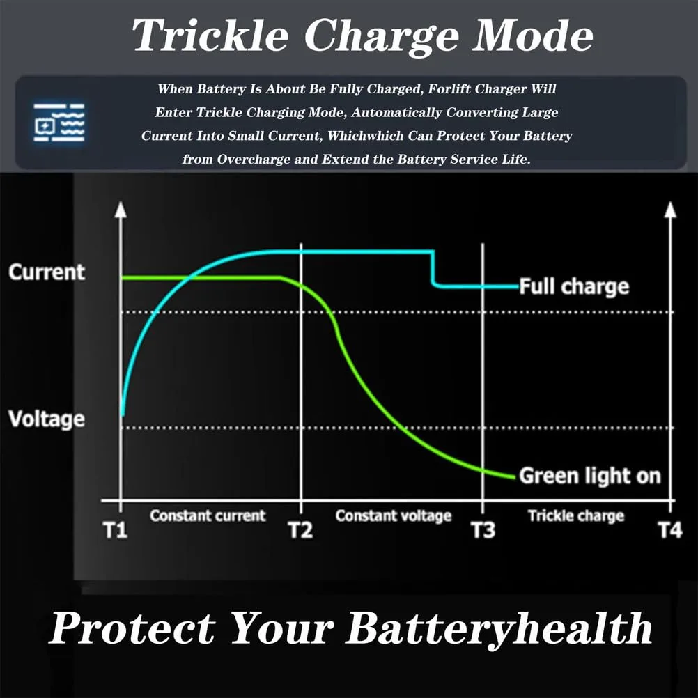 WLEJSL 12V 50A Golf Cart Battery Charger image 3