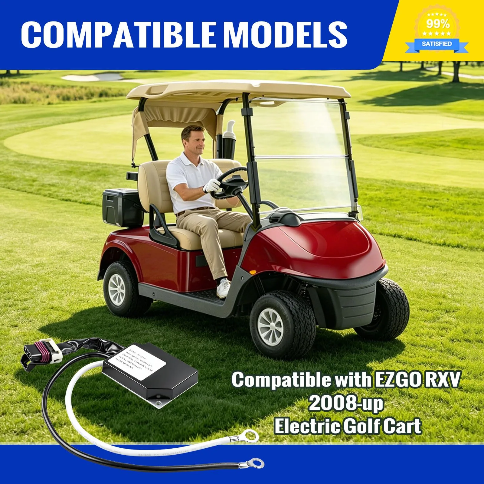 Roykaw Resistor Control for E-Z-GO RXV, ROY0726 image 4