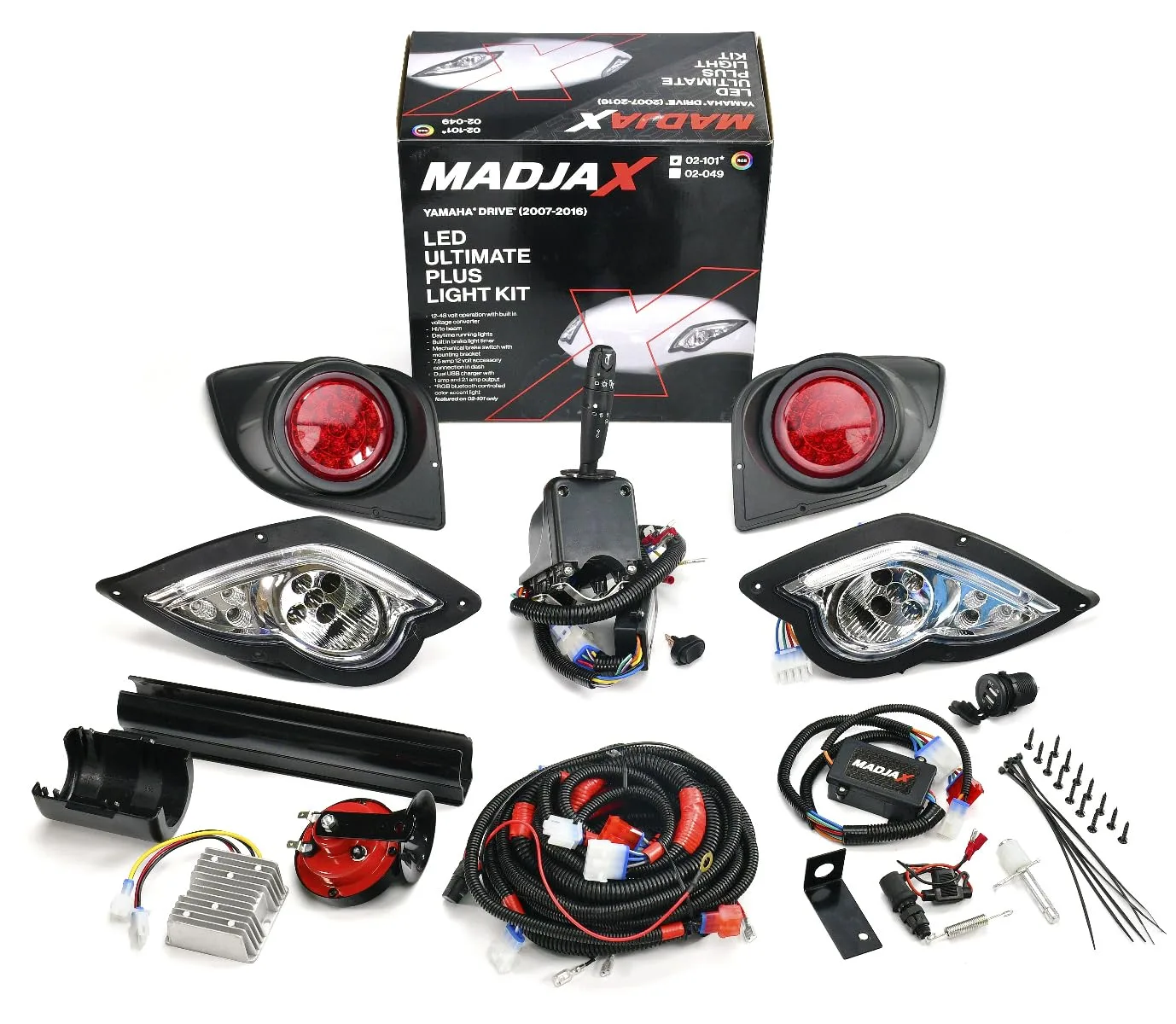 MADJAX LED Headlight Kit for Yamaha G29/Drive 2007-2016