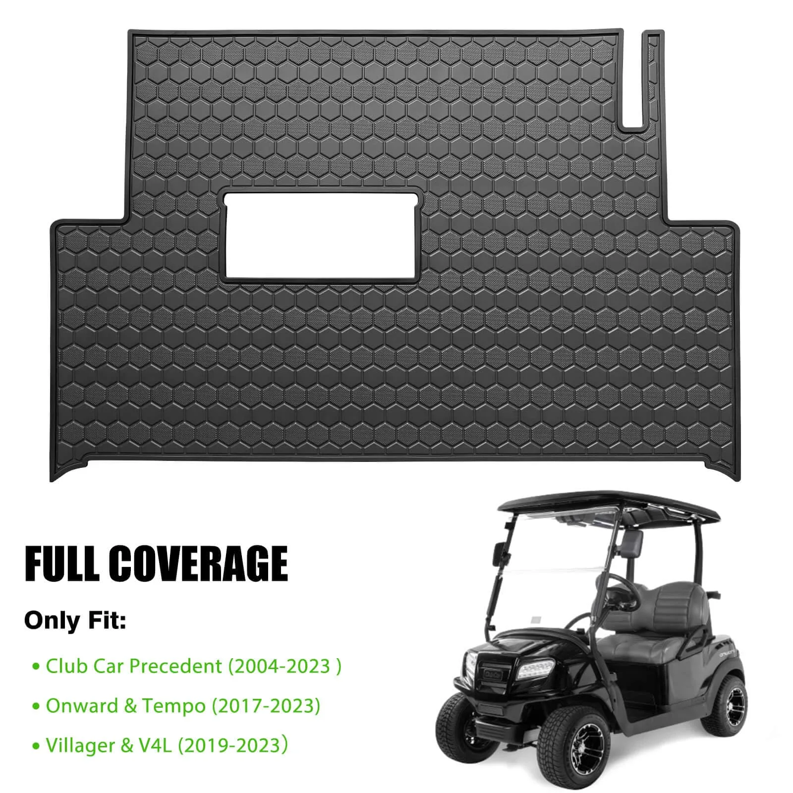 MOSNAI Club Car Golf Cart Floor Mat Floor Mat -CP image 2