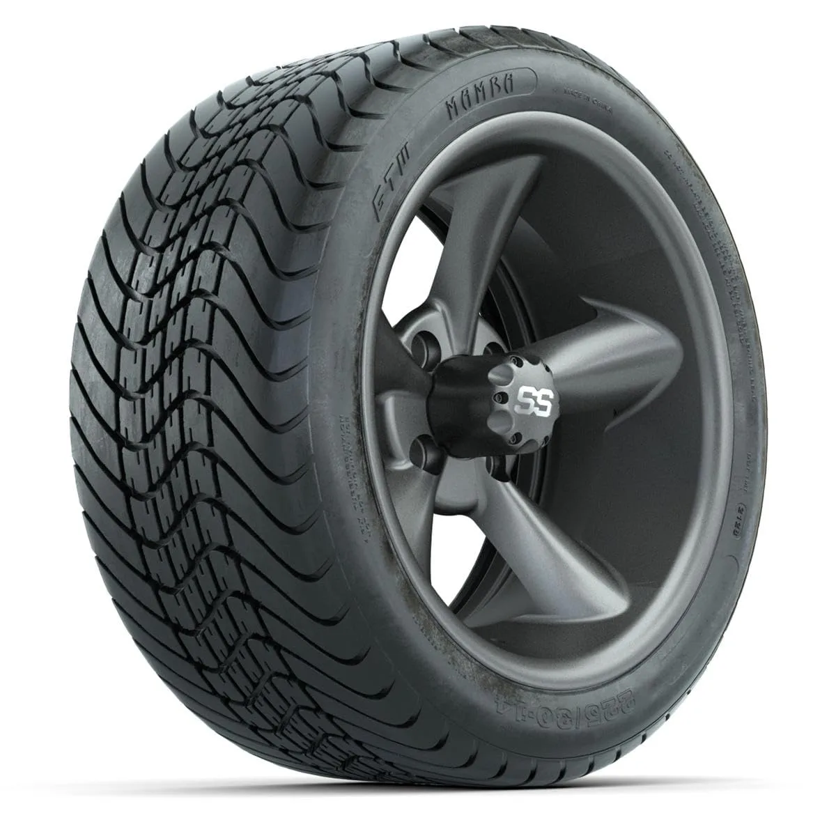 GTW Godfather 14-Inch Wheels with Mamba Street Tires