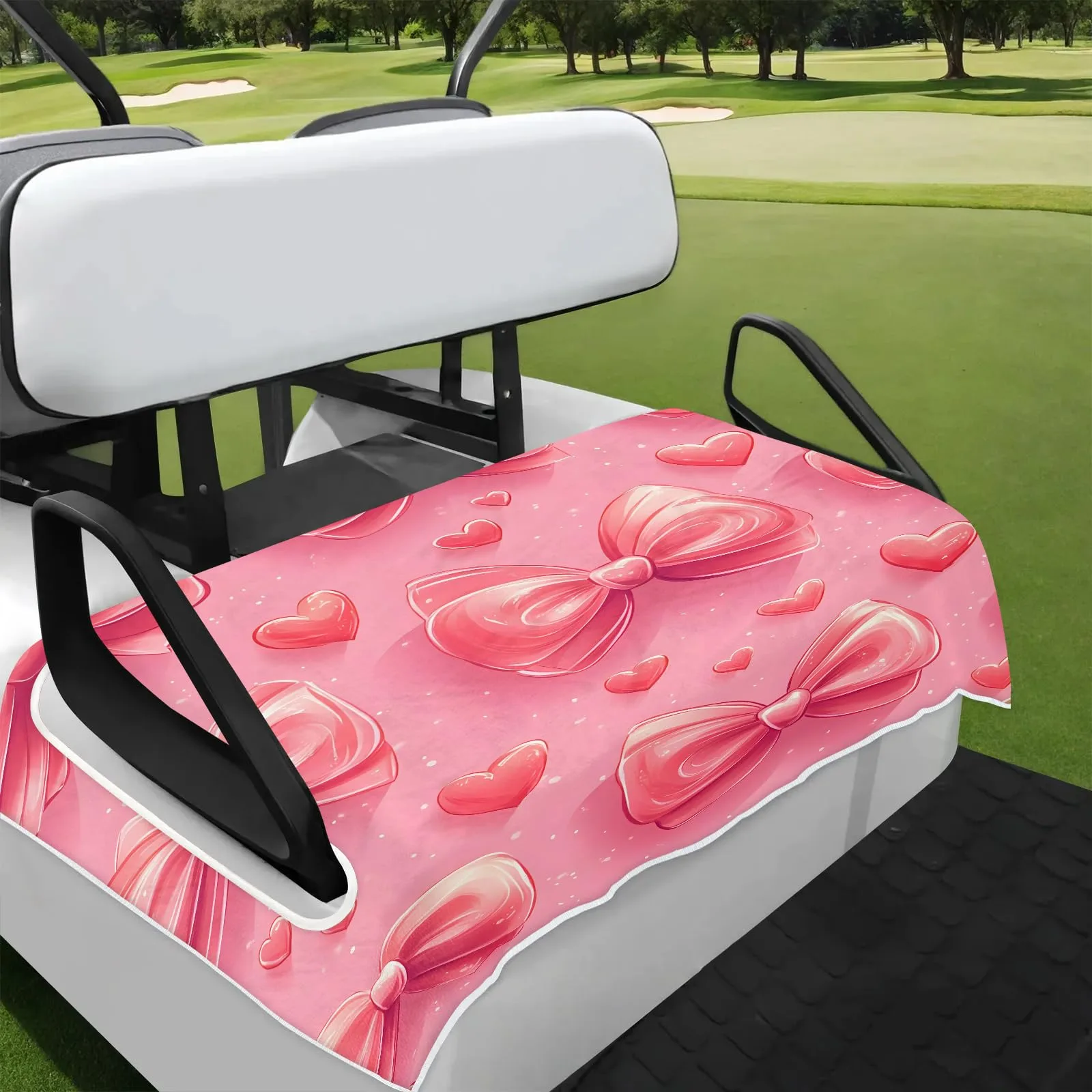 Tiveruda Golf Cart Seat Cover for Double Seats