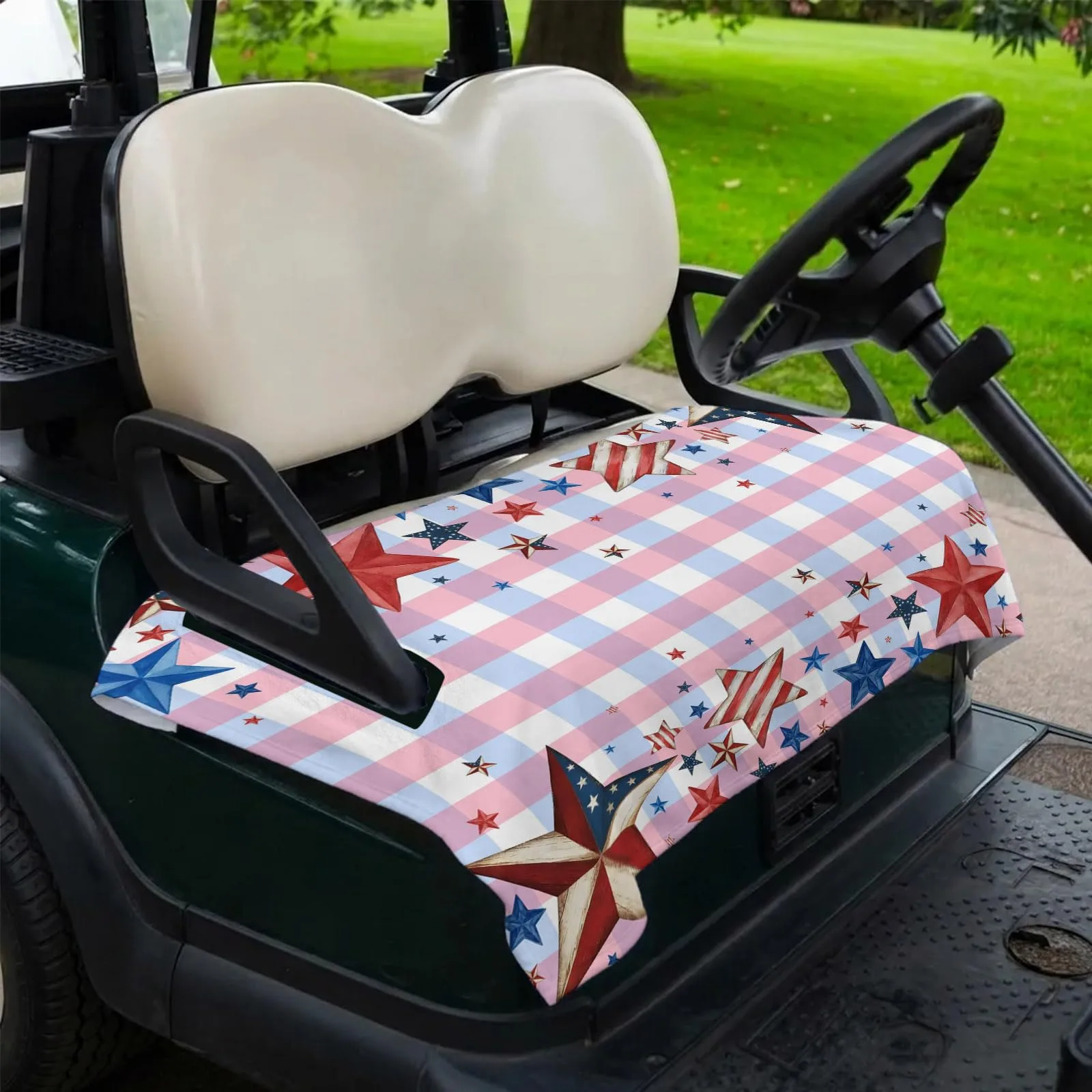 DecorLovee Golf Cart Seat Cover for 2-Seat Carts image 2