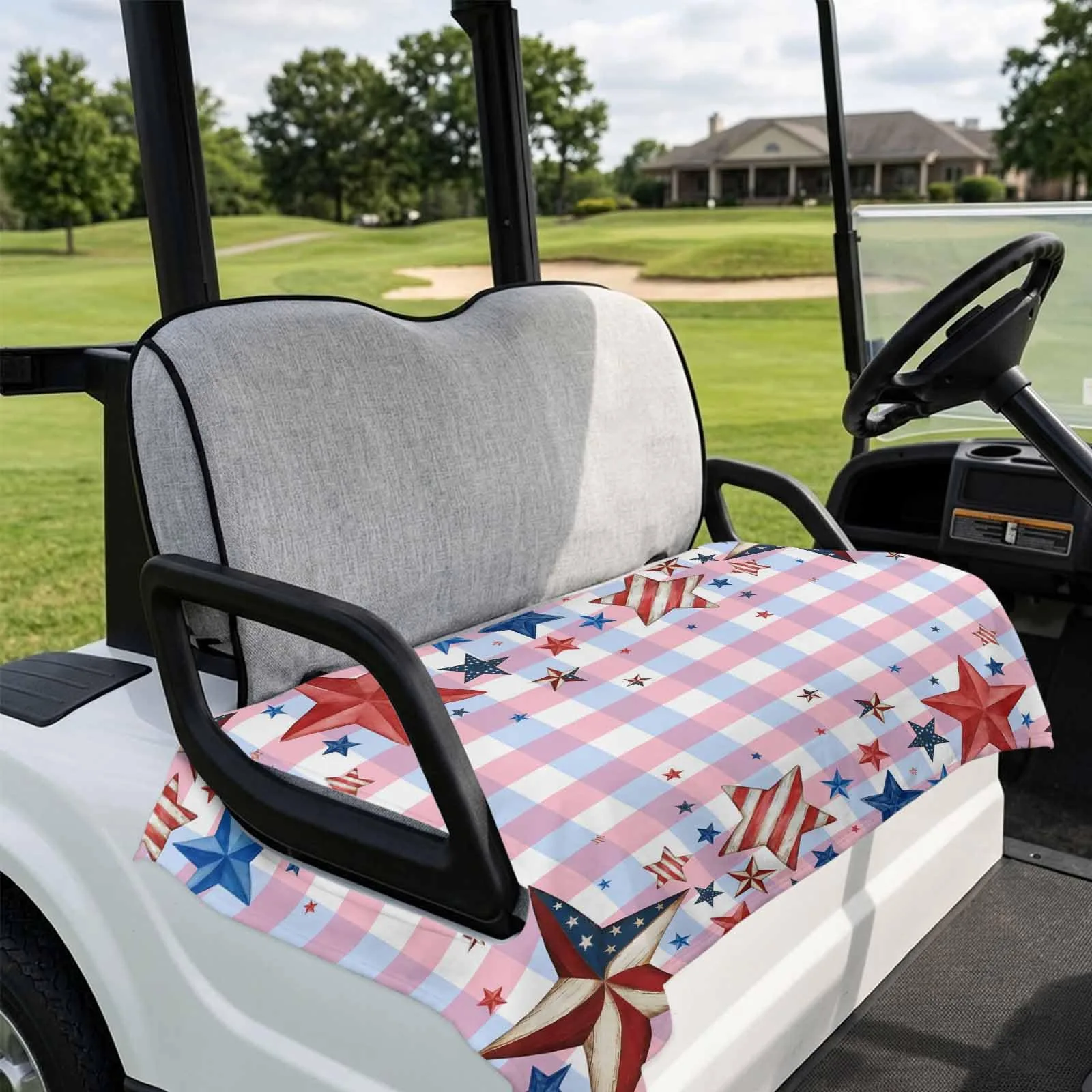 DecorLovee Golf Cart Seat Cover for 2-Seat Carts image 4