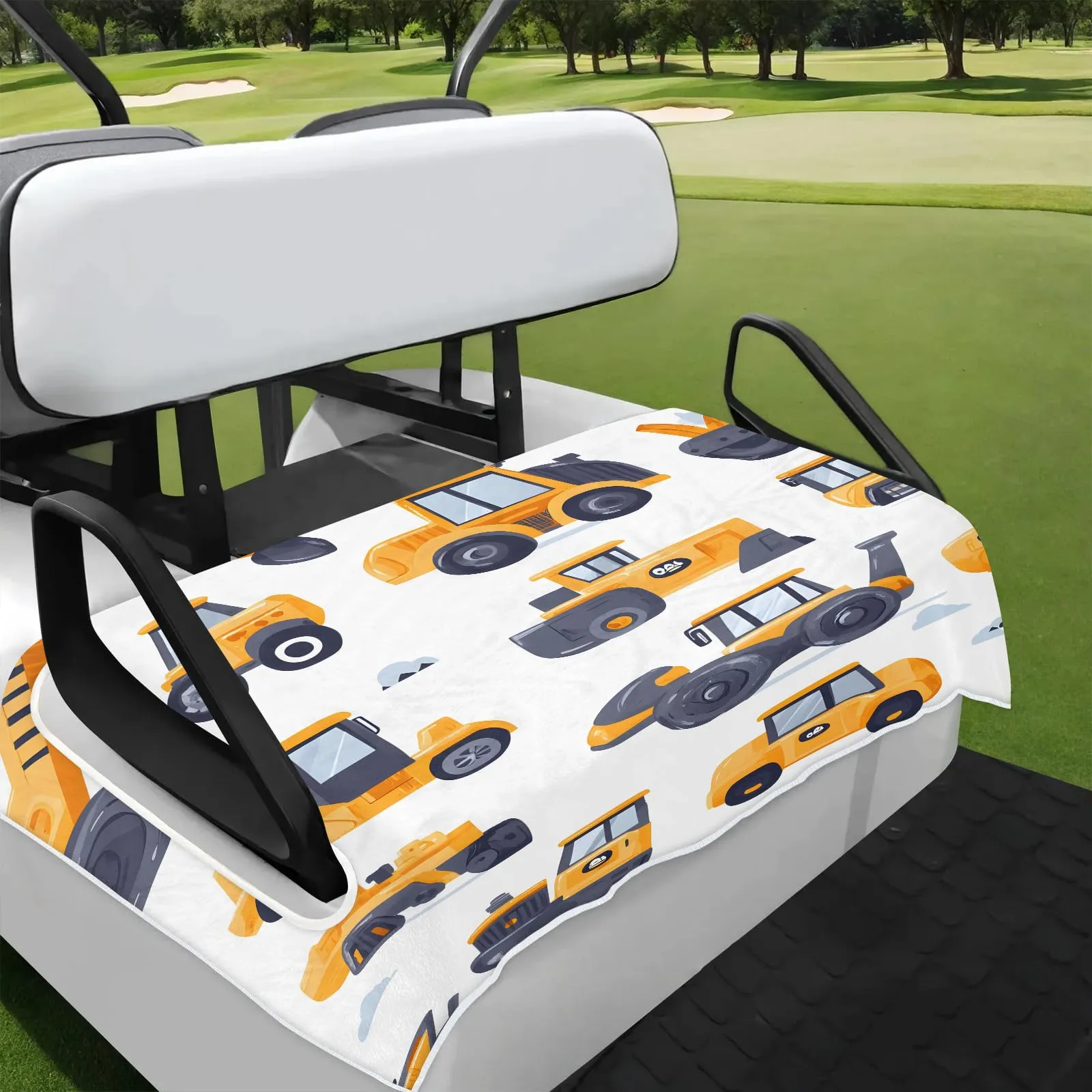 Tiveruda Golf Cart Seat Cover for Double Seats