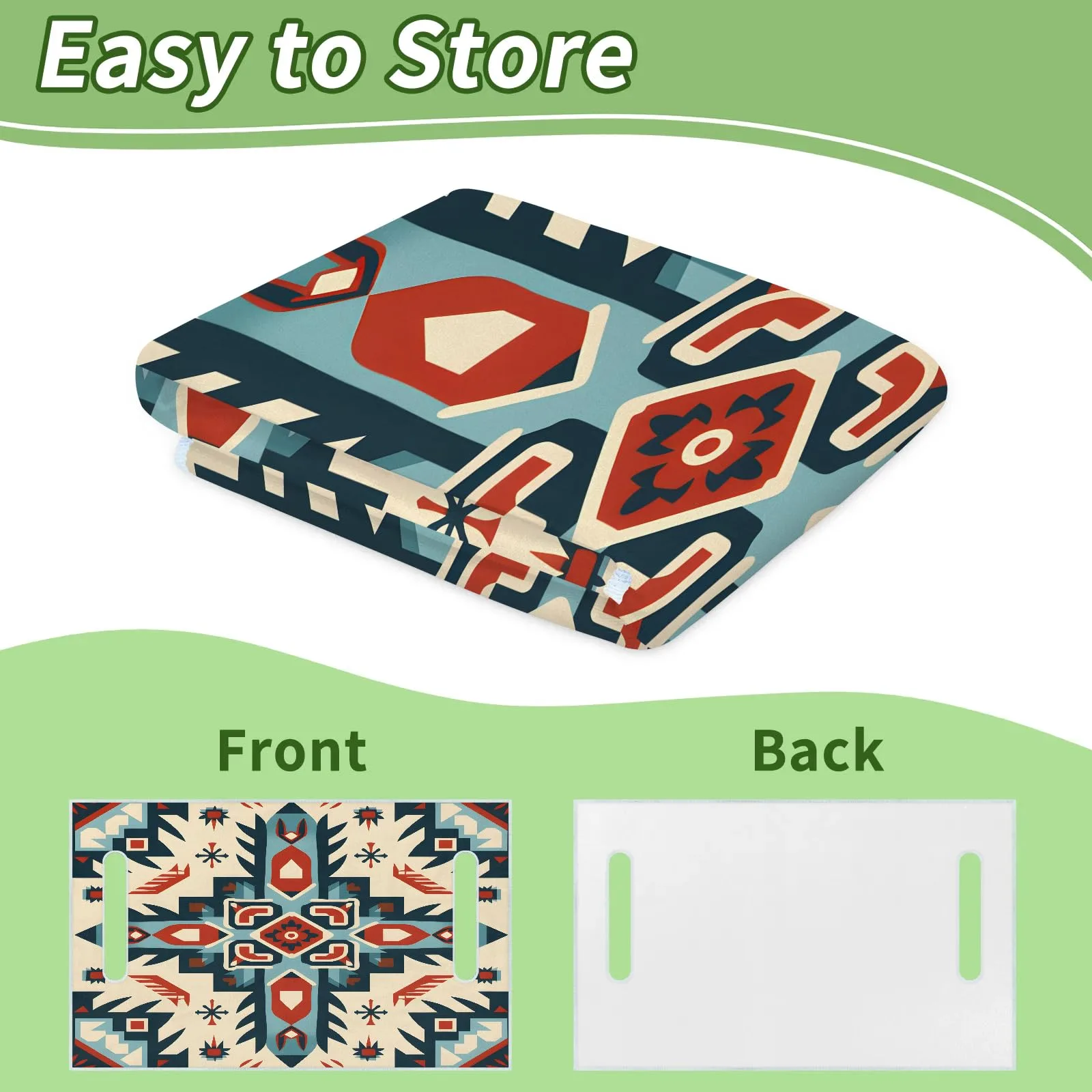 Tiveruda Golf Cart Seat Cover for Double Seats, 51 x 31 in image 4