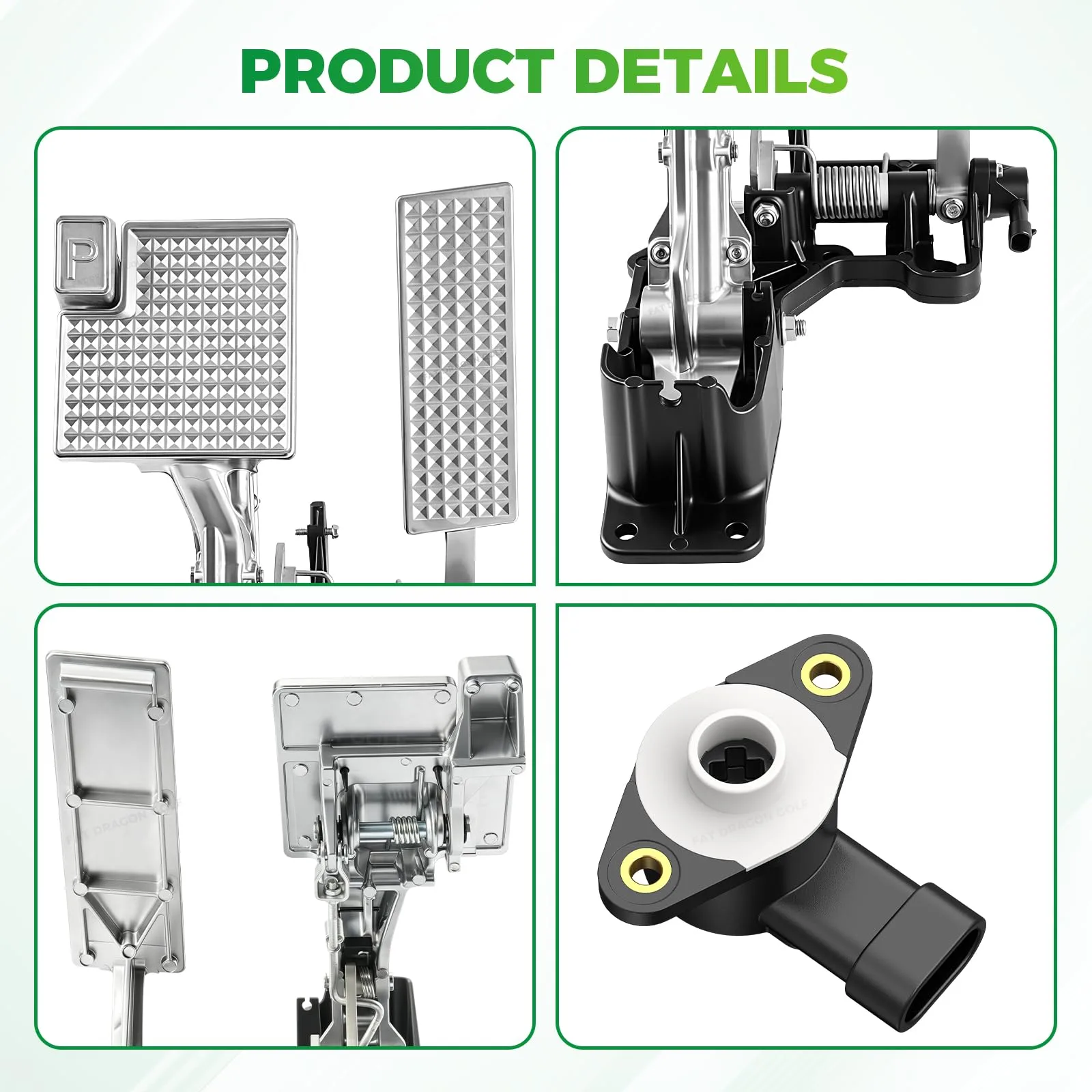 Panglong Yamaha 2006-2011 Electric Golf Cart Pedal Assembly image 3