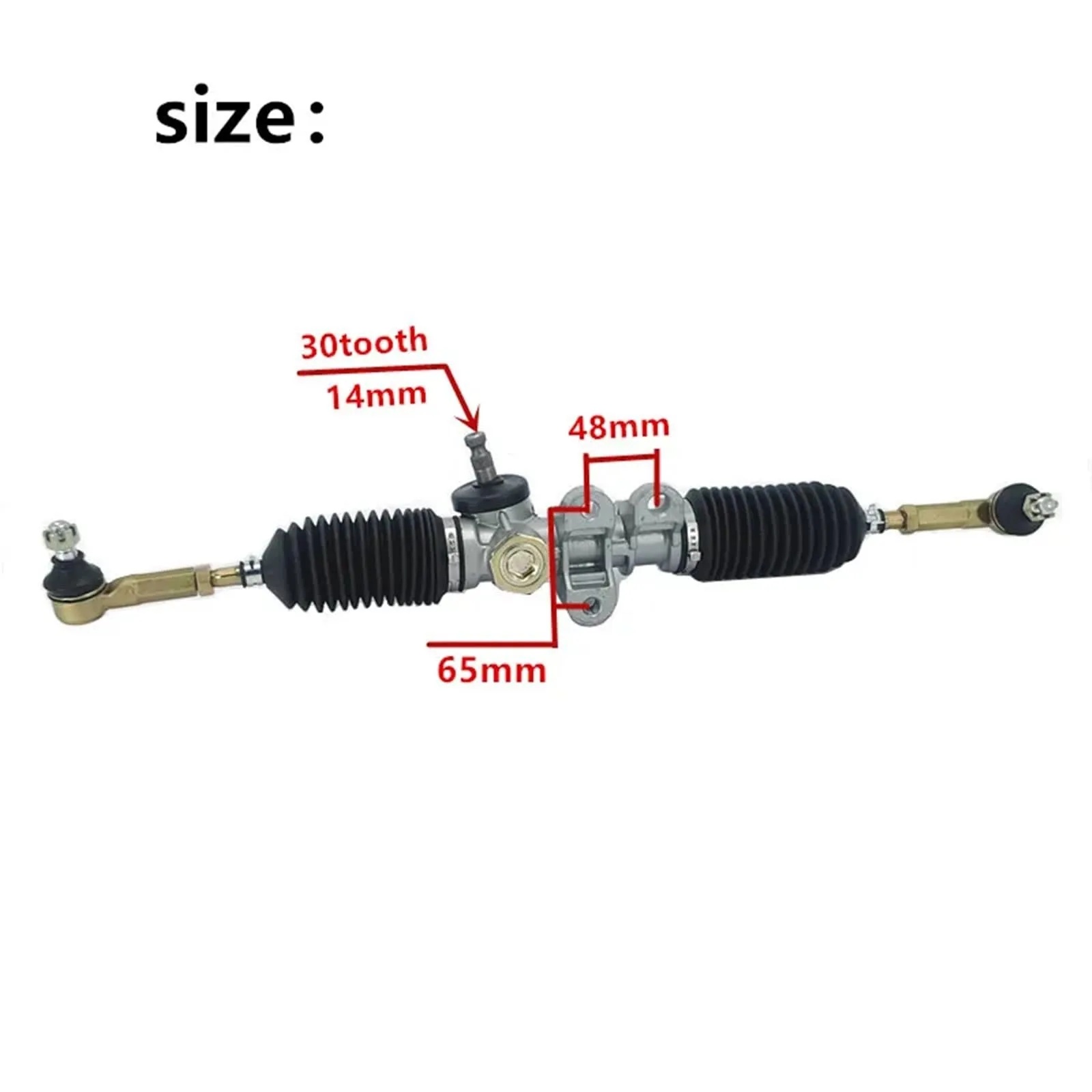 Golf Cart Steering Gear Box Assembly image 2
