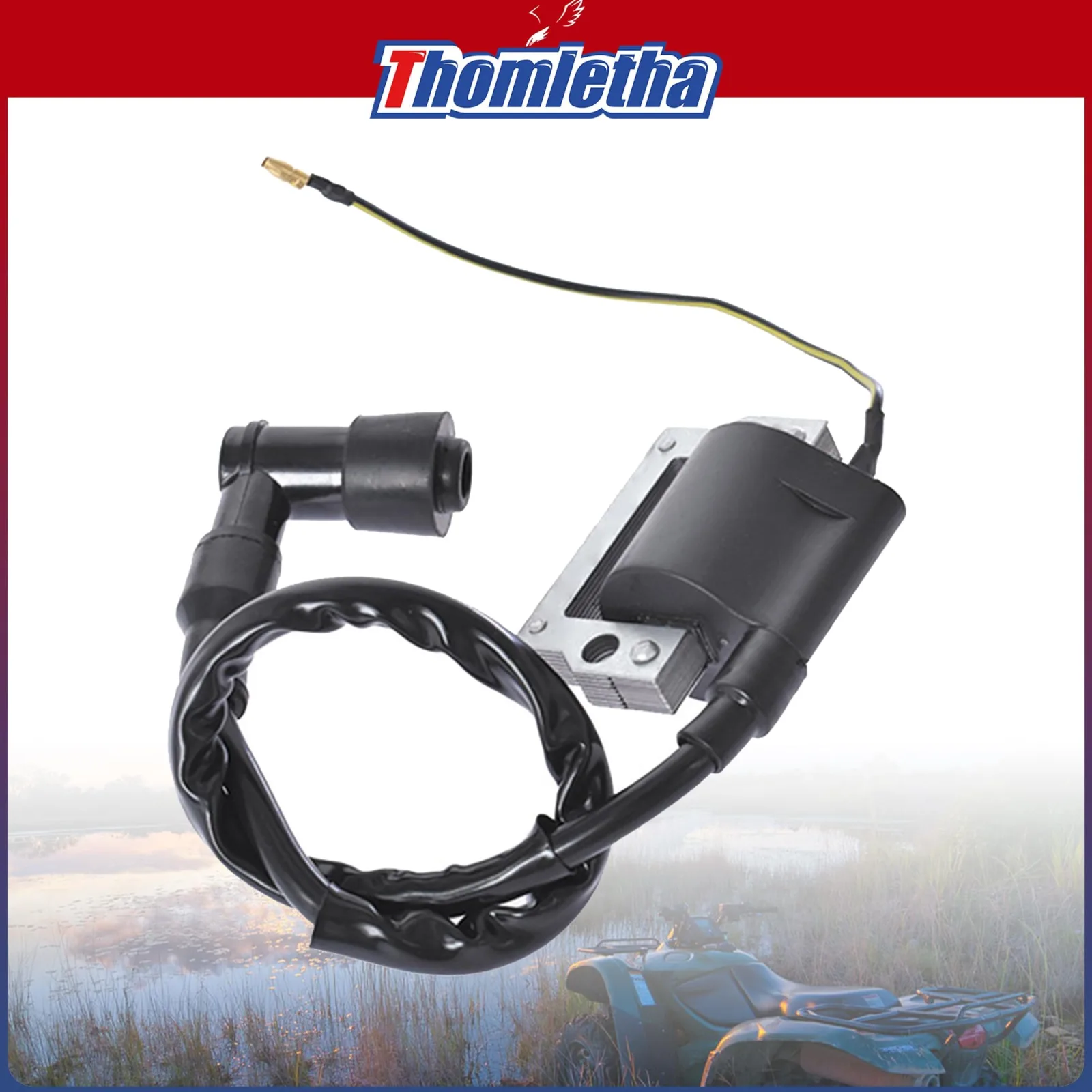 Thomletha Ignition Coil for Yamaha G1 J10, 1976-1986 image 4