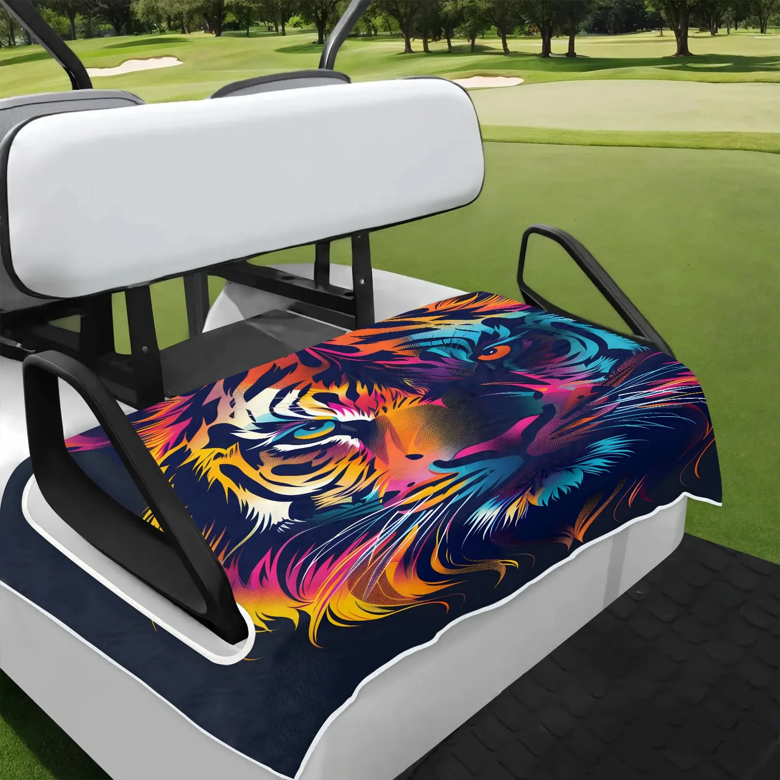 Tiveruda Golf Cart Seat Cover for Double Seats
