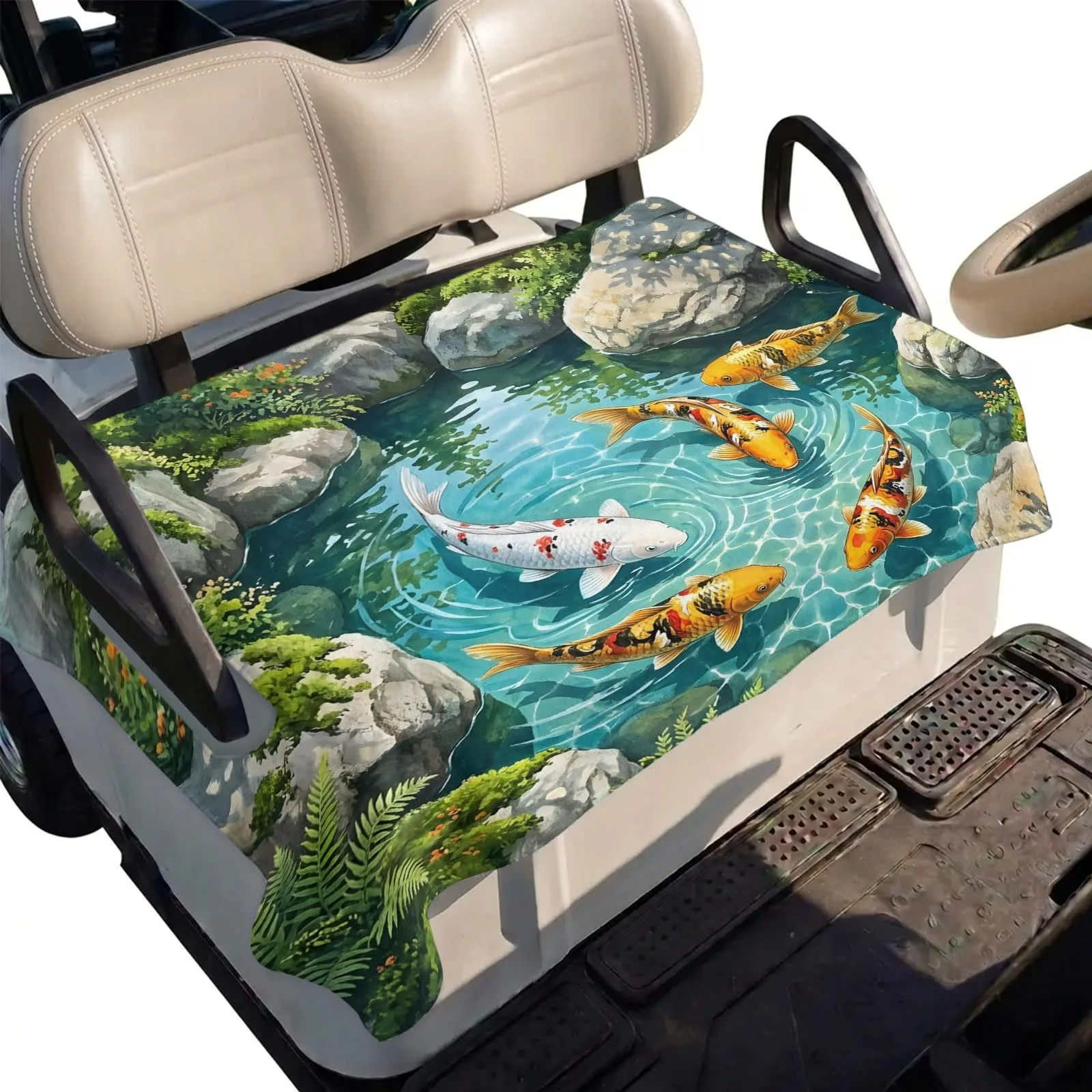 DecorLovee Golf Cart Seat Cover 51 x 31-Inch