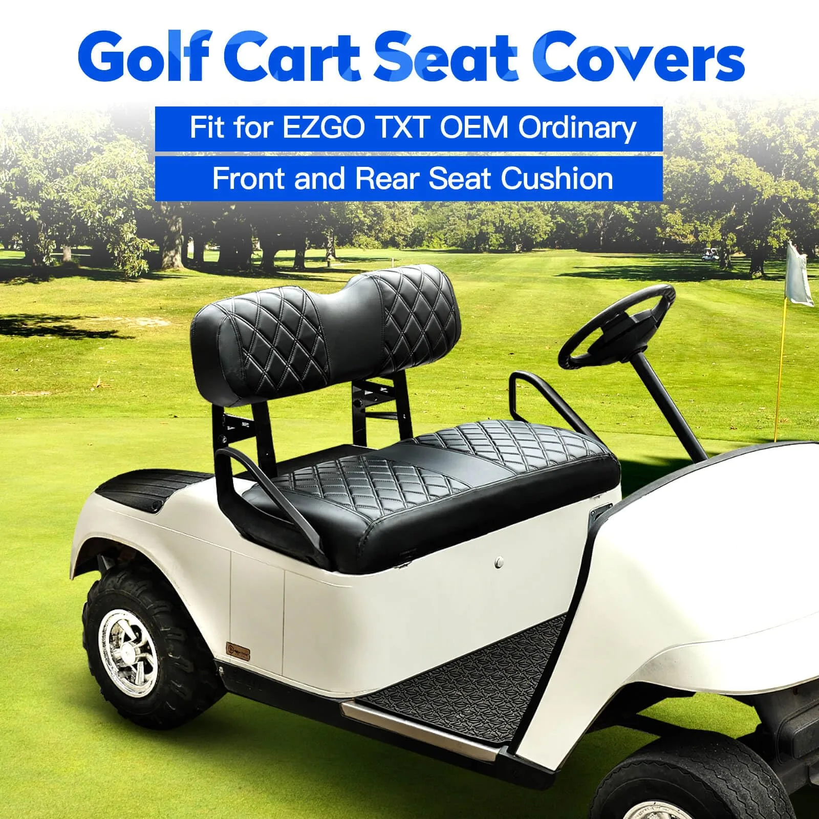 NOKINS Seat Covers for E-Z-GO TXT and RXV image 2
