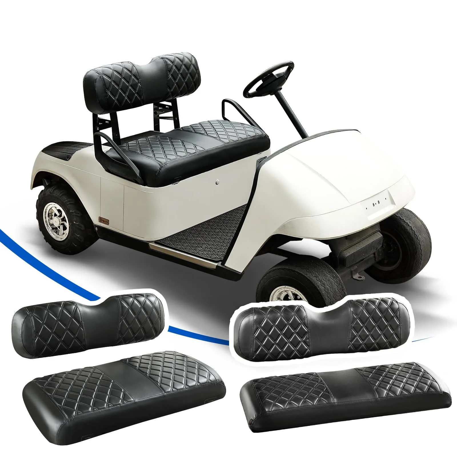 NOKINS Seat Covers for E-Z-GO TXT and RXV