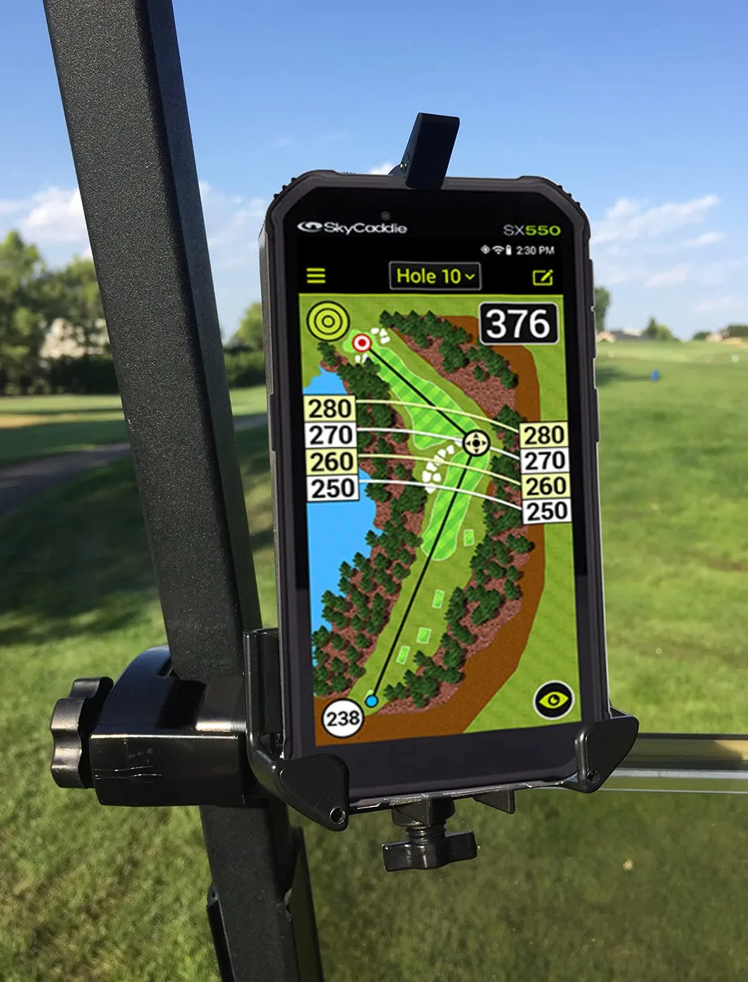 Caddie Buddy SX550 SkyCaddie GPS Golf Cart Mount image 2
