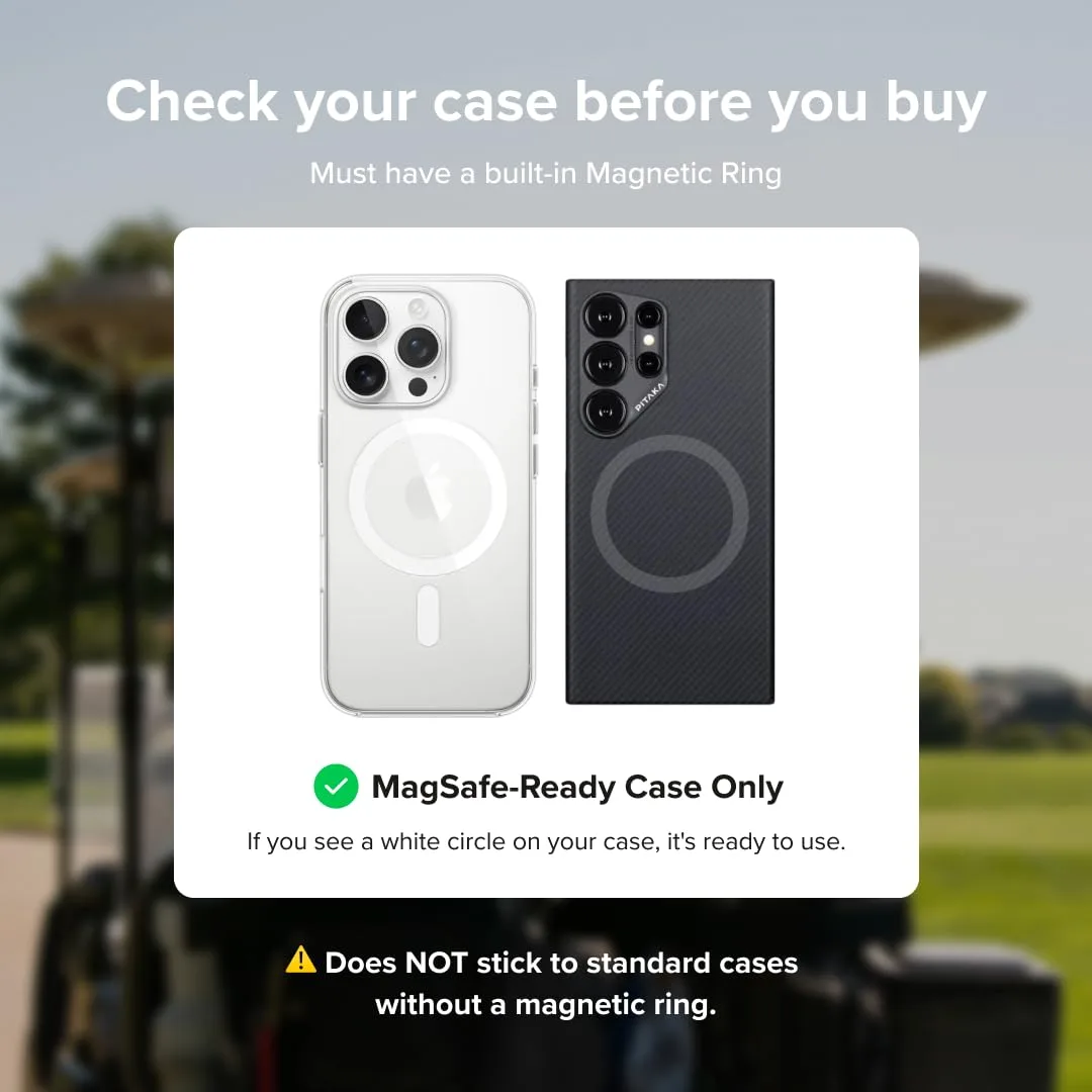 Luna's V2.6 Magnetic Golf Cart Phone Holder image 2