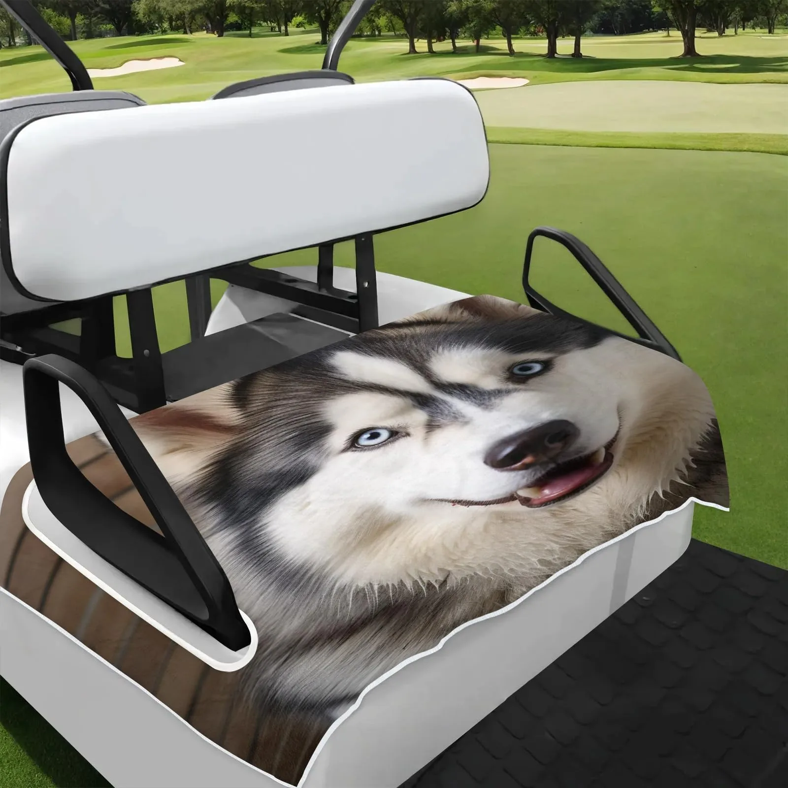 Tiveruda Golf Cart Seat Cover for Double Seats 51 x 31 in