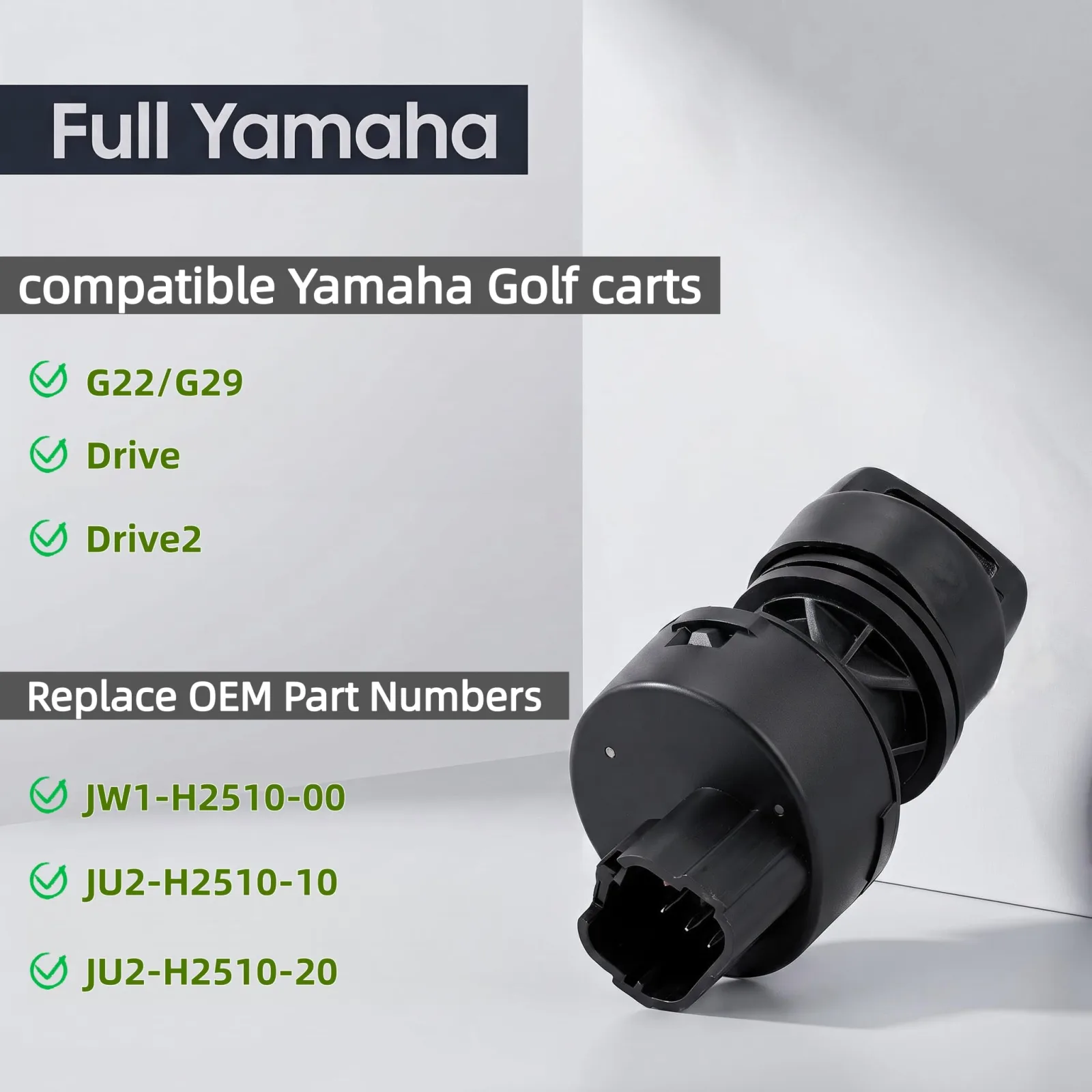 GENOUR Yamaha Golf Cart 2-Position Ignition Switch image 4