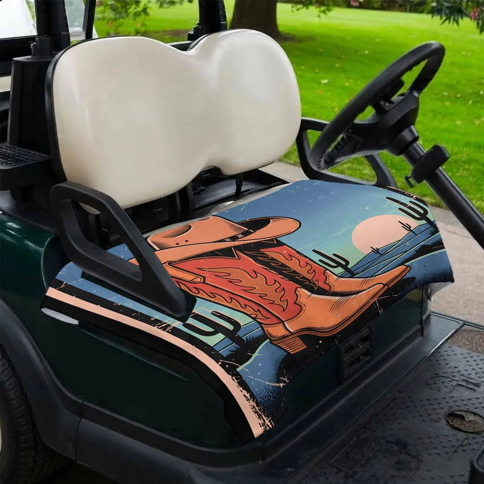 DecorLovee Golf Cart Seat Cover Towel, 51 x 31 Inches image 2