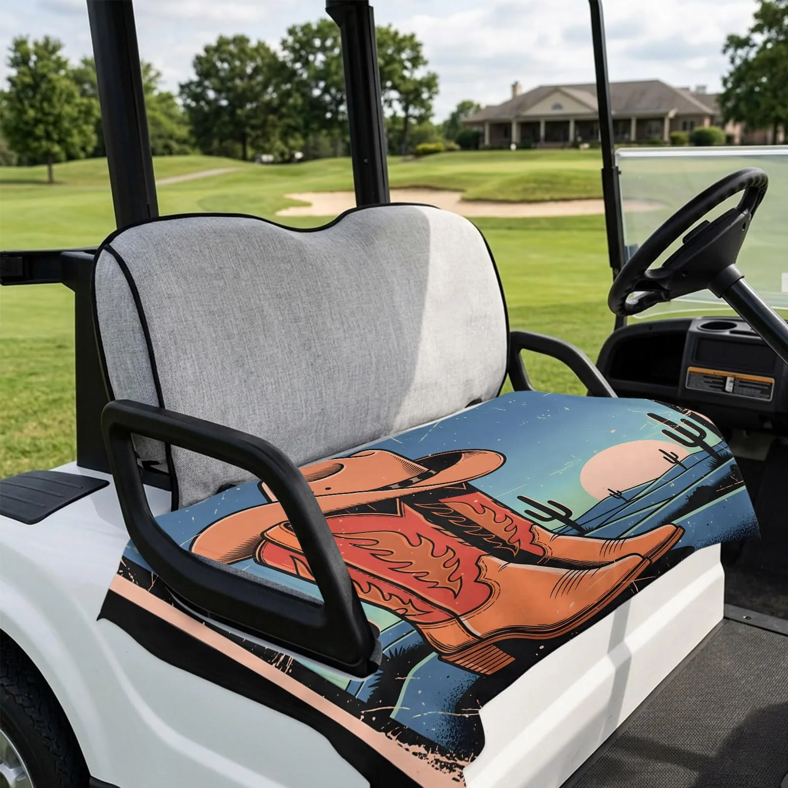 DecorLovee Golf Cart Seat Cover Towel, 51 x 31 Inches image 4