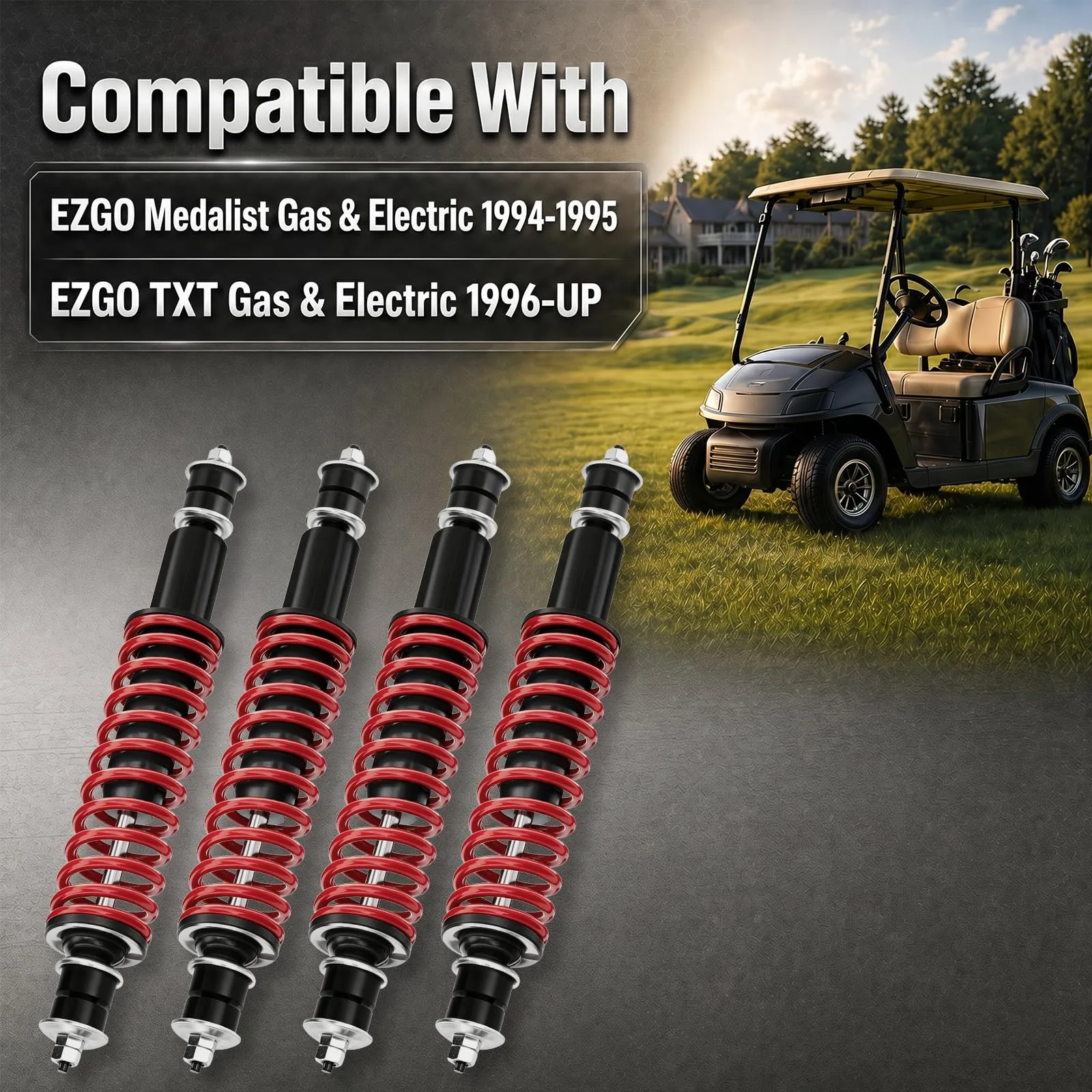 Vaccitect Shocks for E-Z-GO TXT & Medalist, 1994-Up image 2
