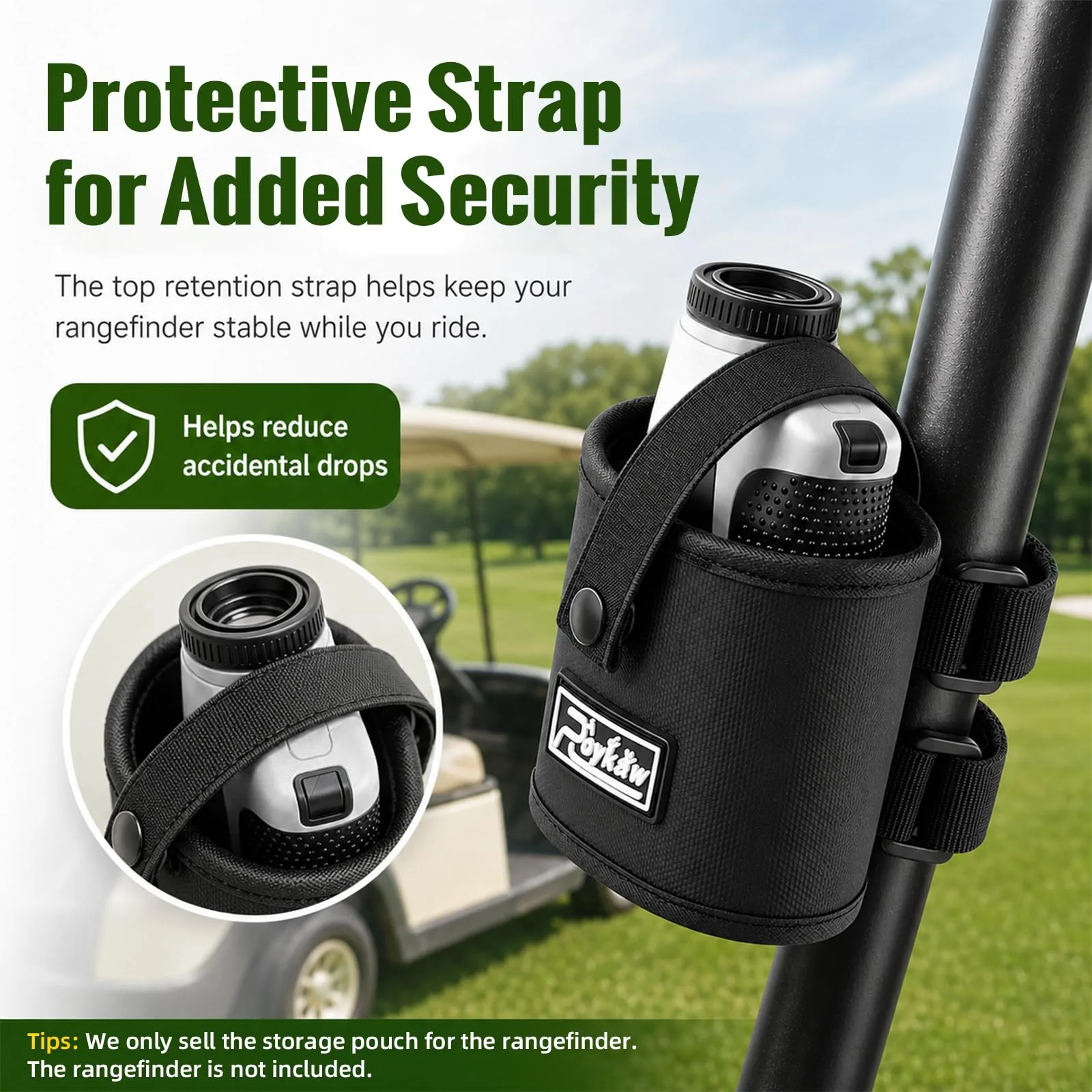 AIPSET AP0588 Golf Cart Rangefinder Pouch Holder image 3