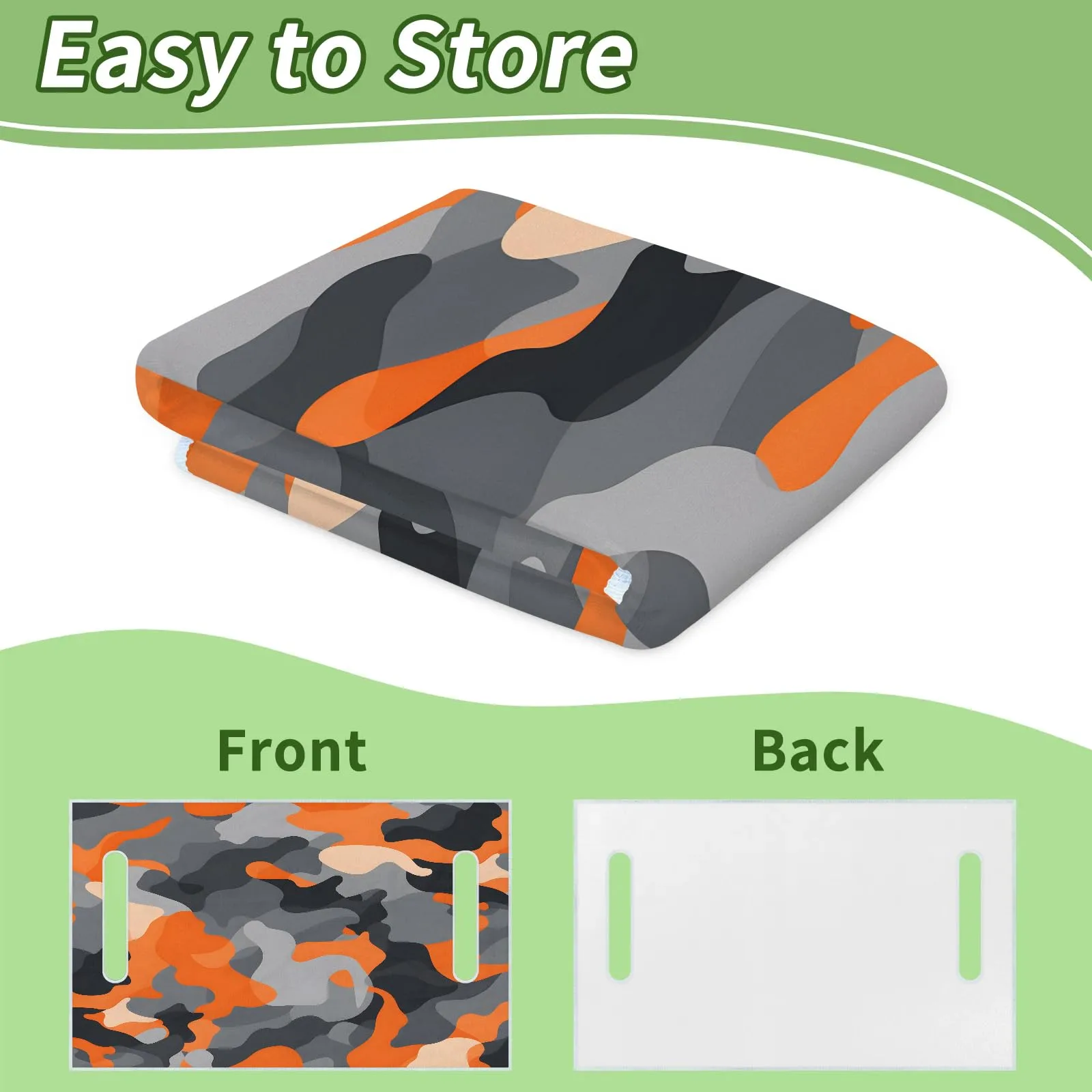 Tiveruda Camo Golf Cart Seat Cover, 51 x 31 Inches image 3