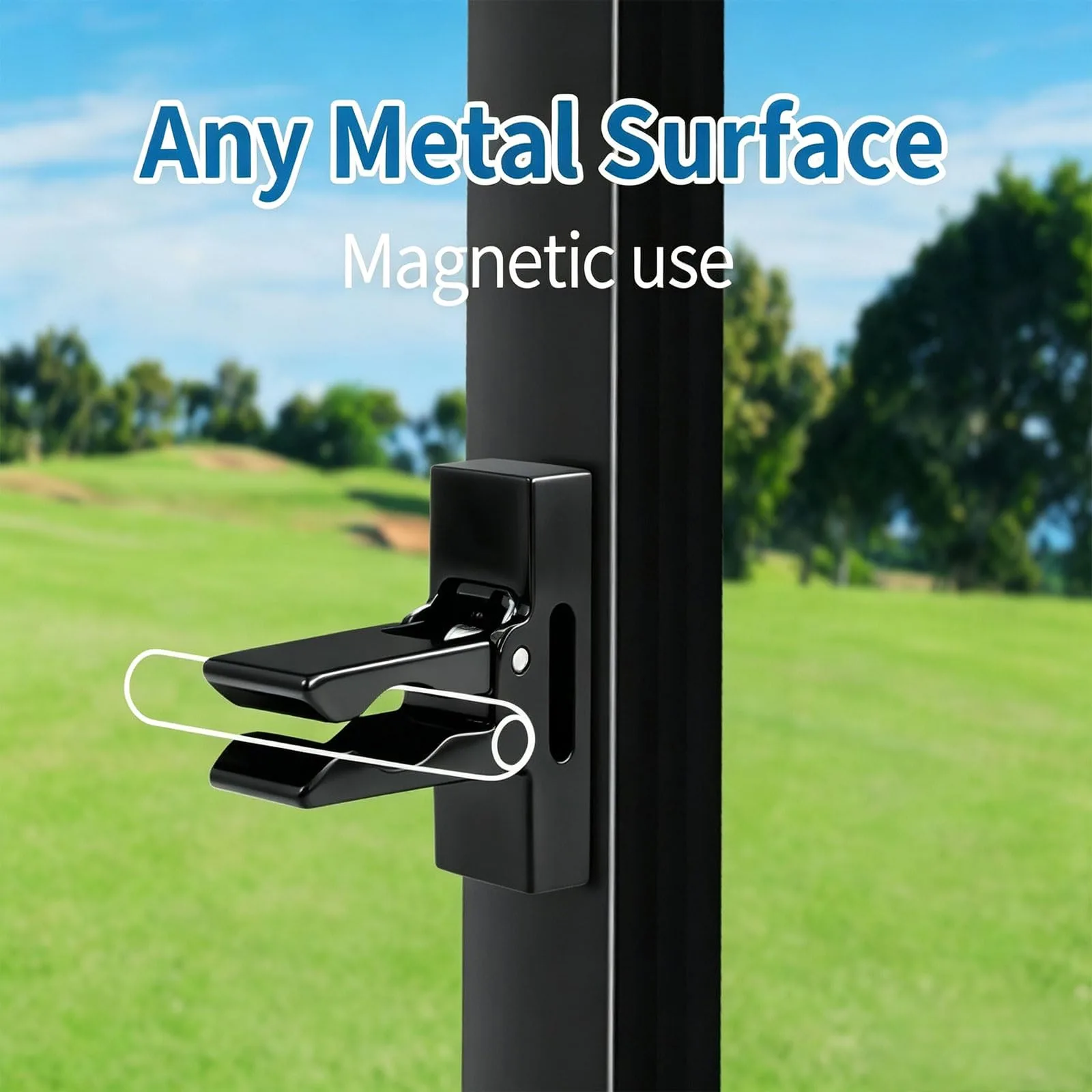 Foileon Magnetic Cigar Holder Clip for Golf Carts image 3