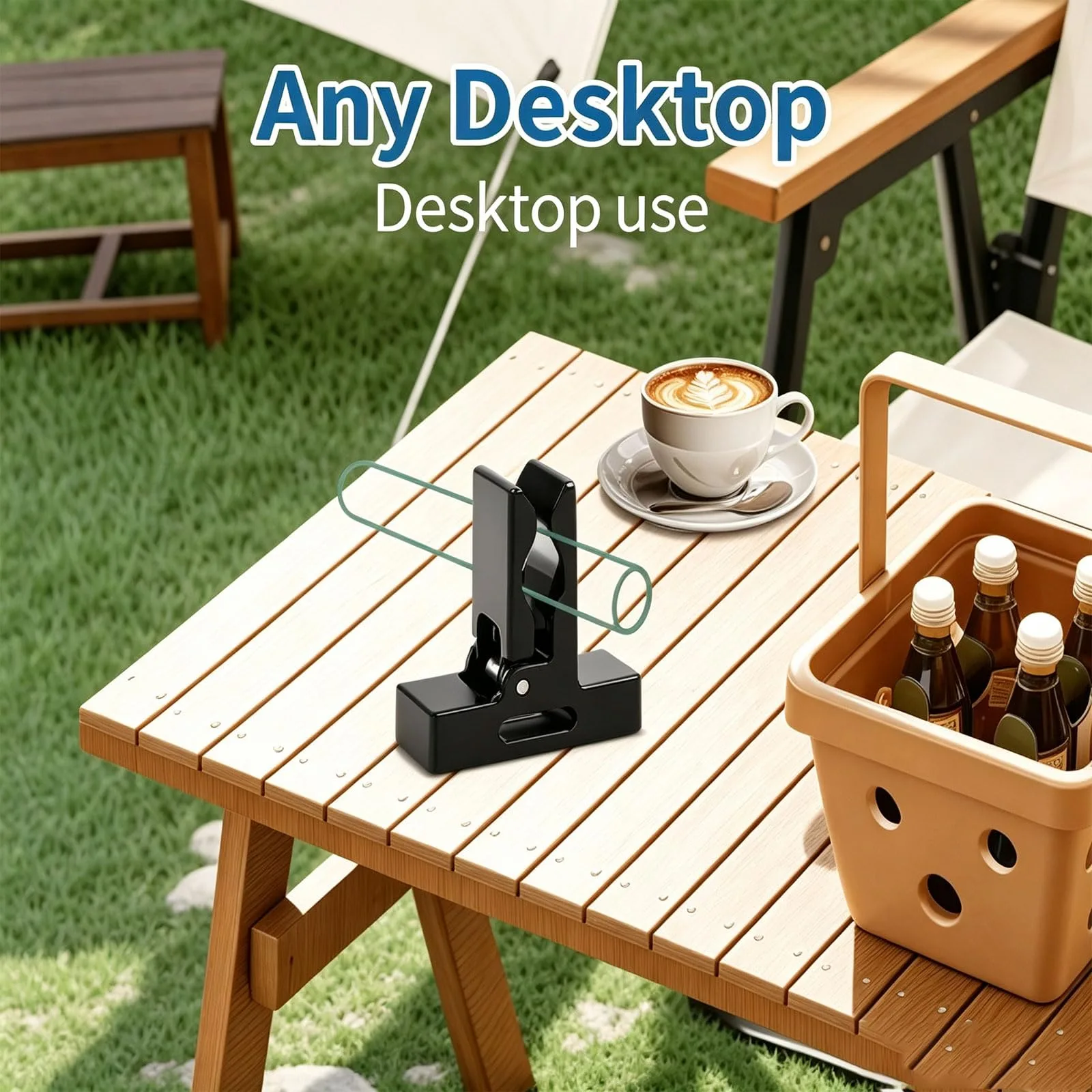 Foileon Magnetic Cigar Holder Clip for Golf Carts image 4