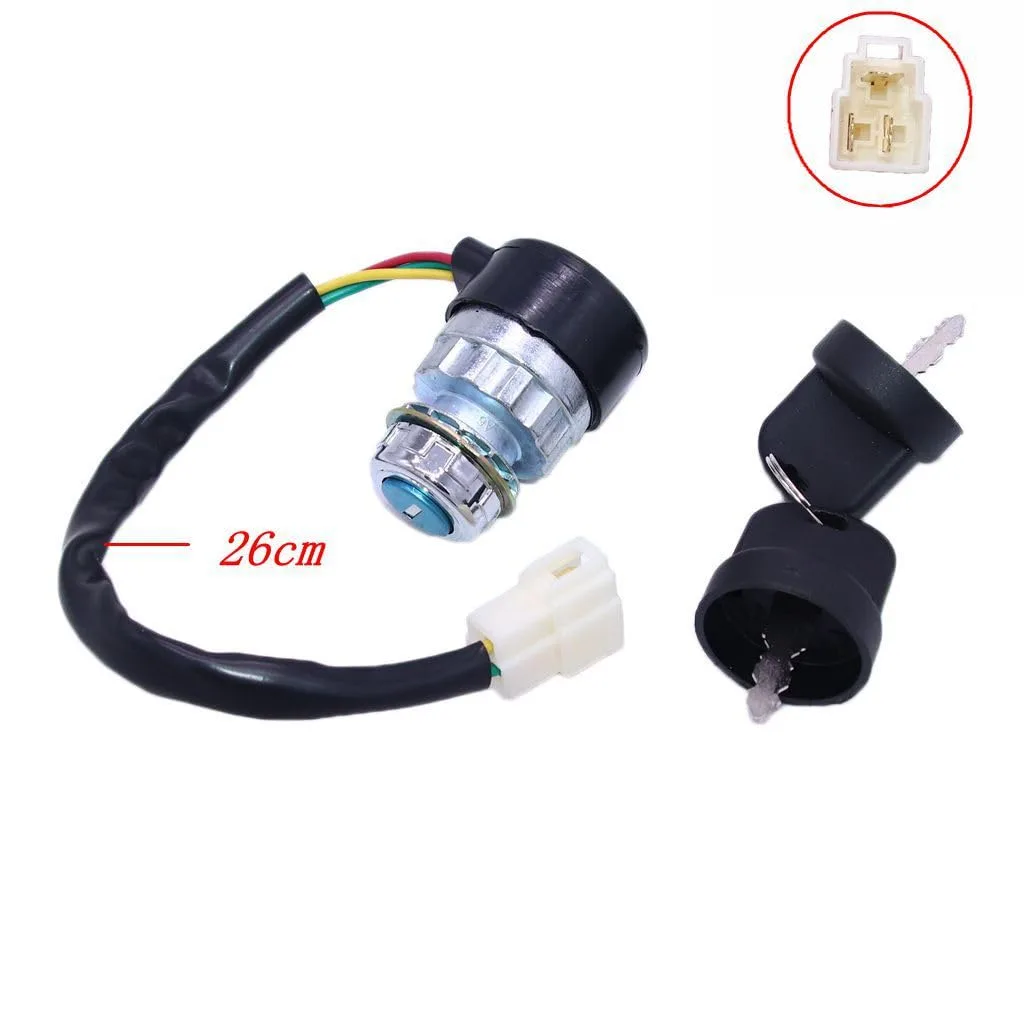 Asbmatole FT-1955697 Ignition Switch for Evolution Golf Carts image 2