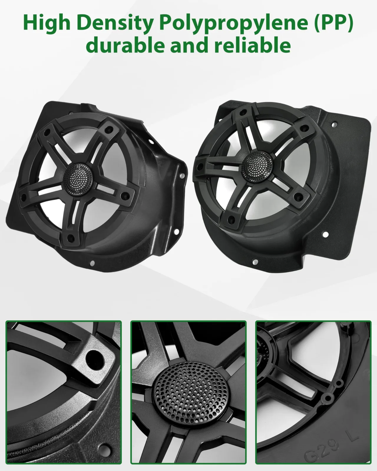 SAUTVS Speaker Pods for Yamaha Drive2 G29 Golf Cart image 4