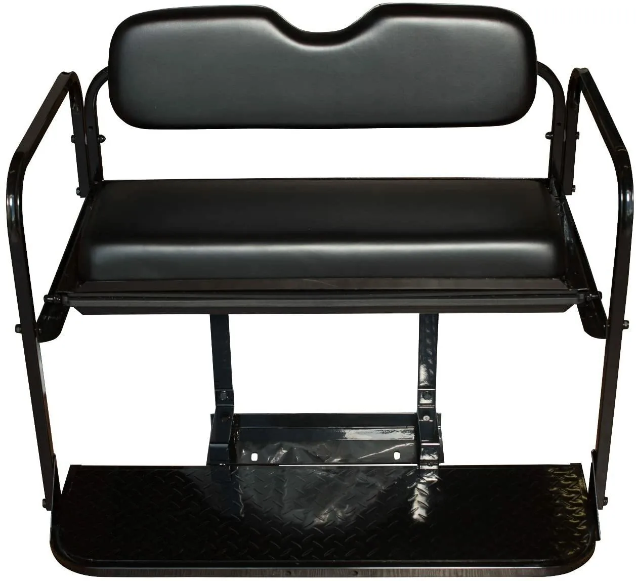 Yamaha G14-G22 Flip-Folding Rear Seat Kit Black image 2