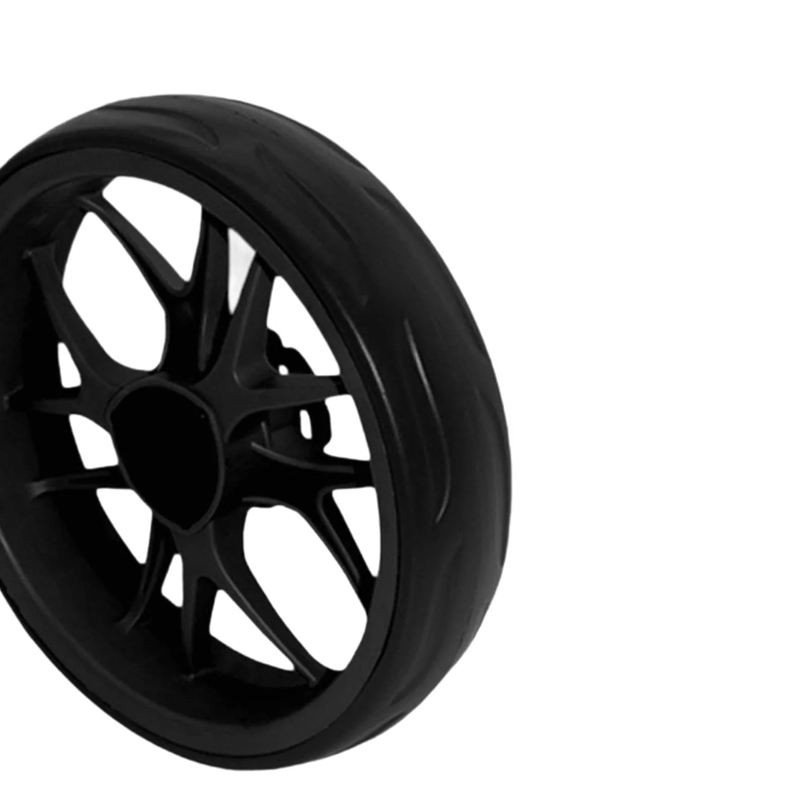 Aosekaa Golf Push Cart Replacement Wheel, 9 mm Axle image 3