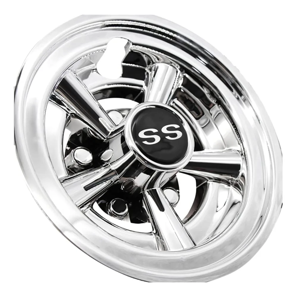 ALOEU 8-Inch Golf Cart Wheel Cover for Club Car